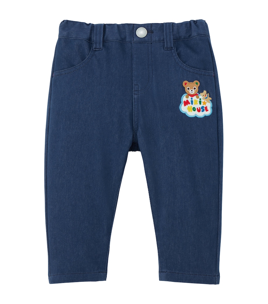 Cotton-Blend Logo Trousers (2-7 Years) 3 Image 1