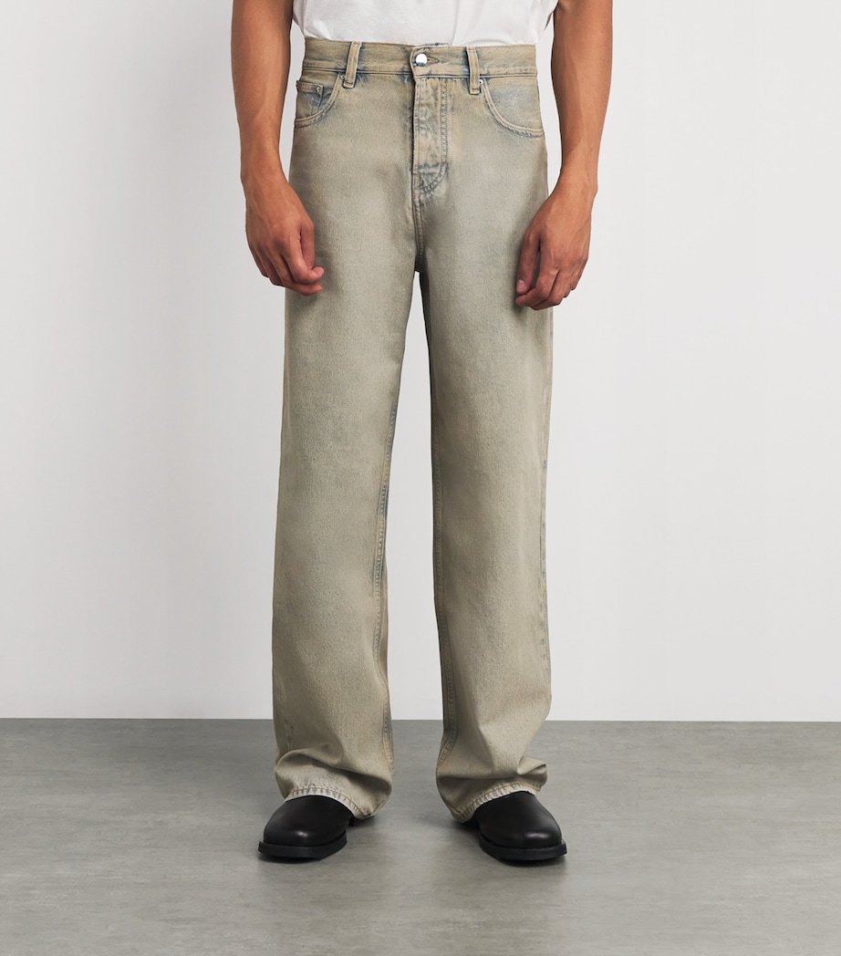 Wide-Leg Jeans INDIGO DESERT Image 3