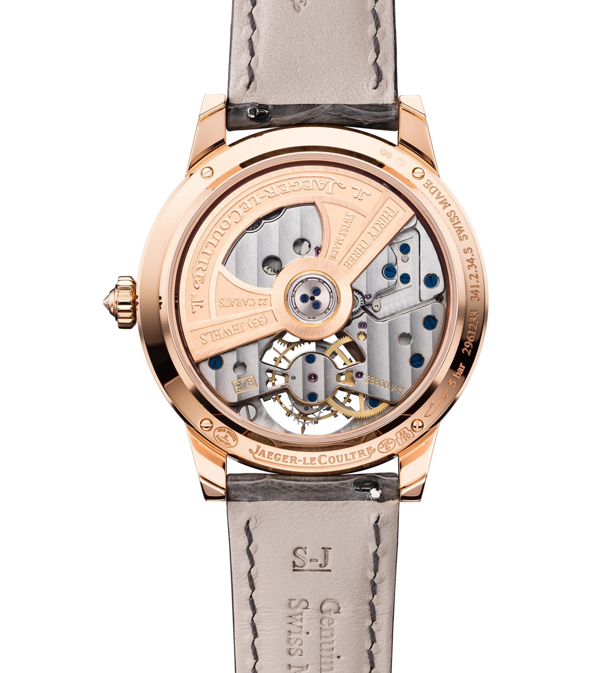 Jaeger-LeCoultre Rose Gold Rendez-Vous Tourbillon Watch 39mm Pink Gold Image 2
