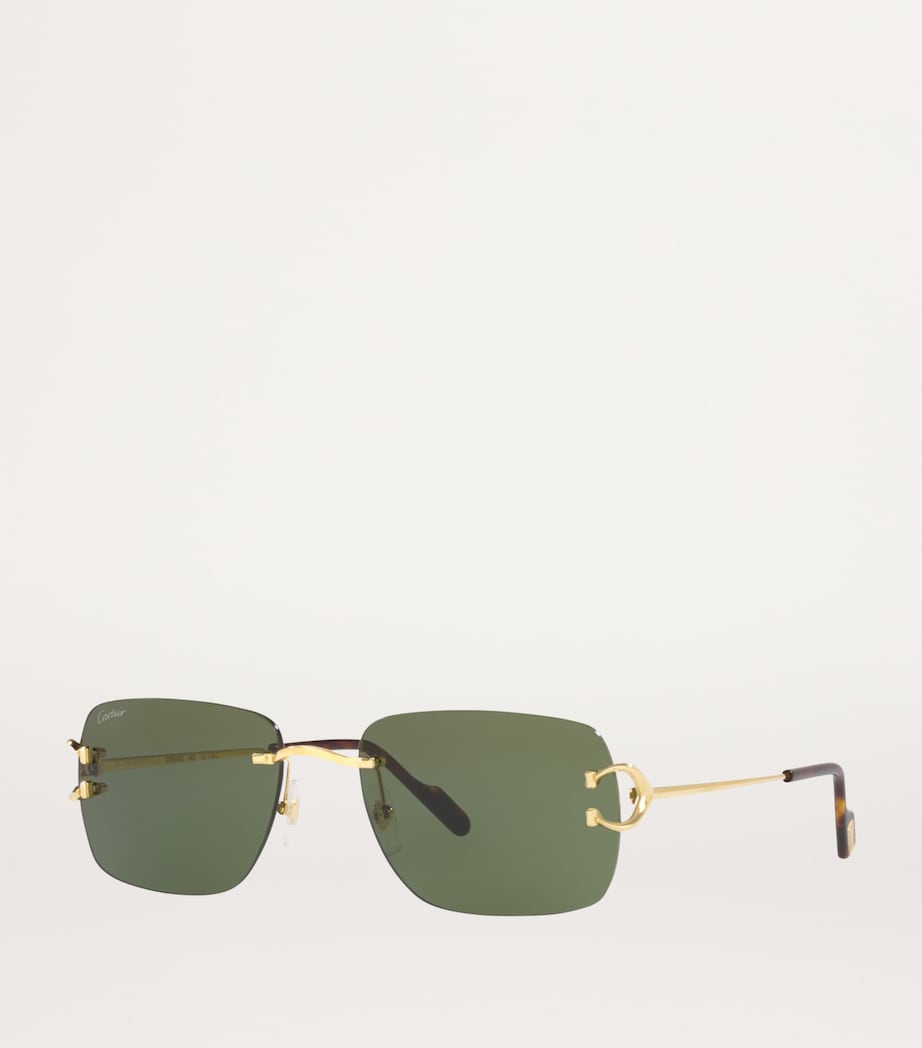Cartier Rectangular Sunglasses Image 2