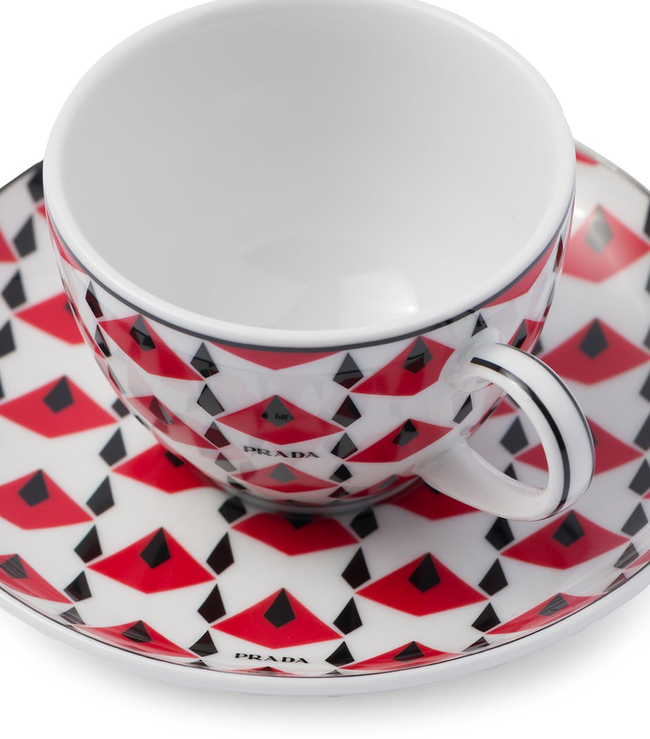 Vienna Coffee Cup and Saucer (Set of 4) F0E5X Image 4