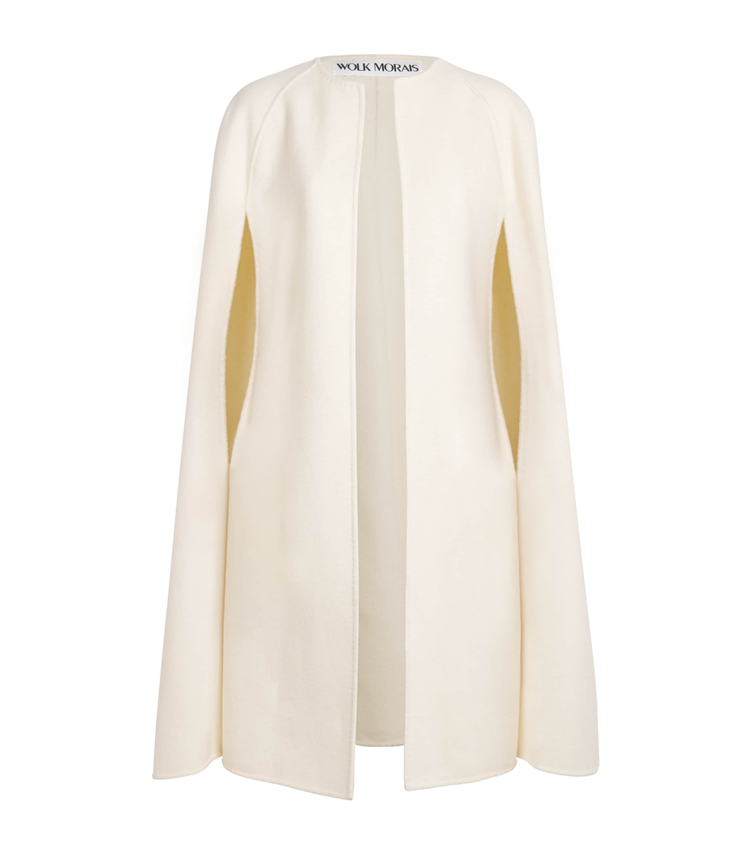 Wolk Morais Cashmere Monceau Cape In Ivory