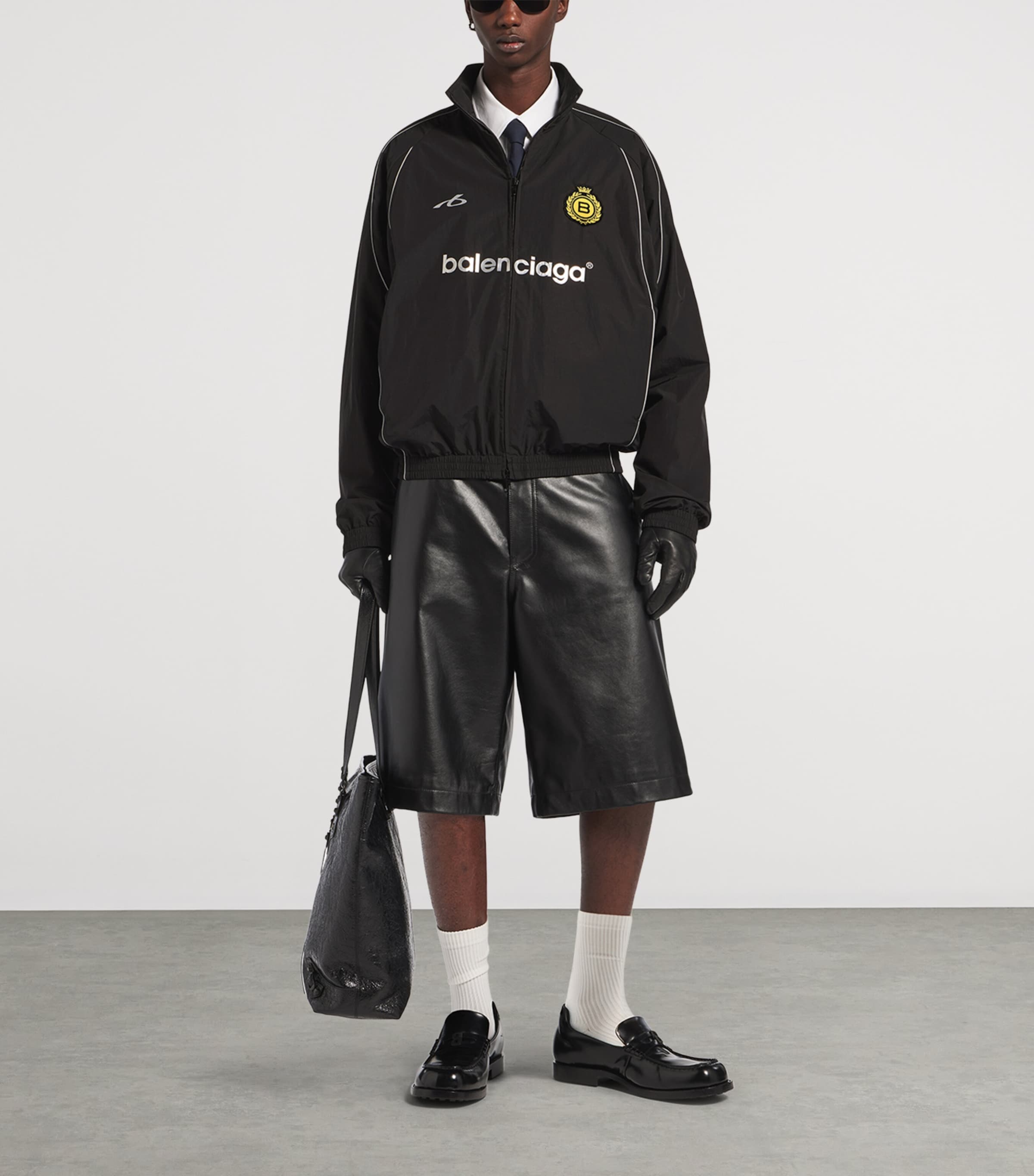 Balenciaga Black Bodies Track Jacket | Harrods US
