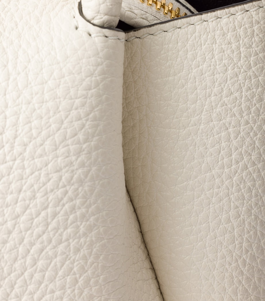 Small Leather Top-Handle Bag F02EU Image 6