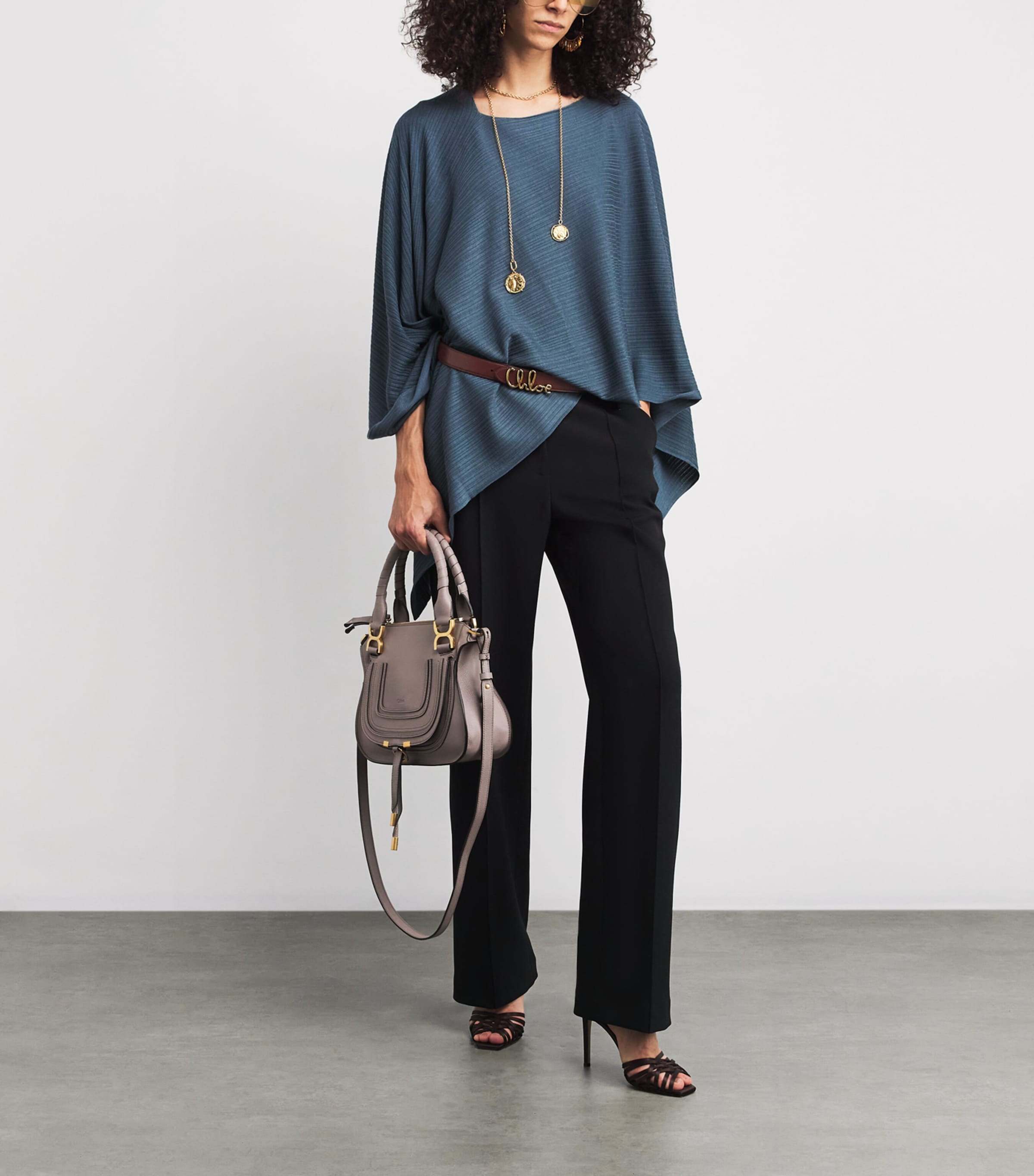 Calfskin Iconic Belt CRAFTY BROWN Image 3