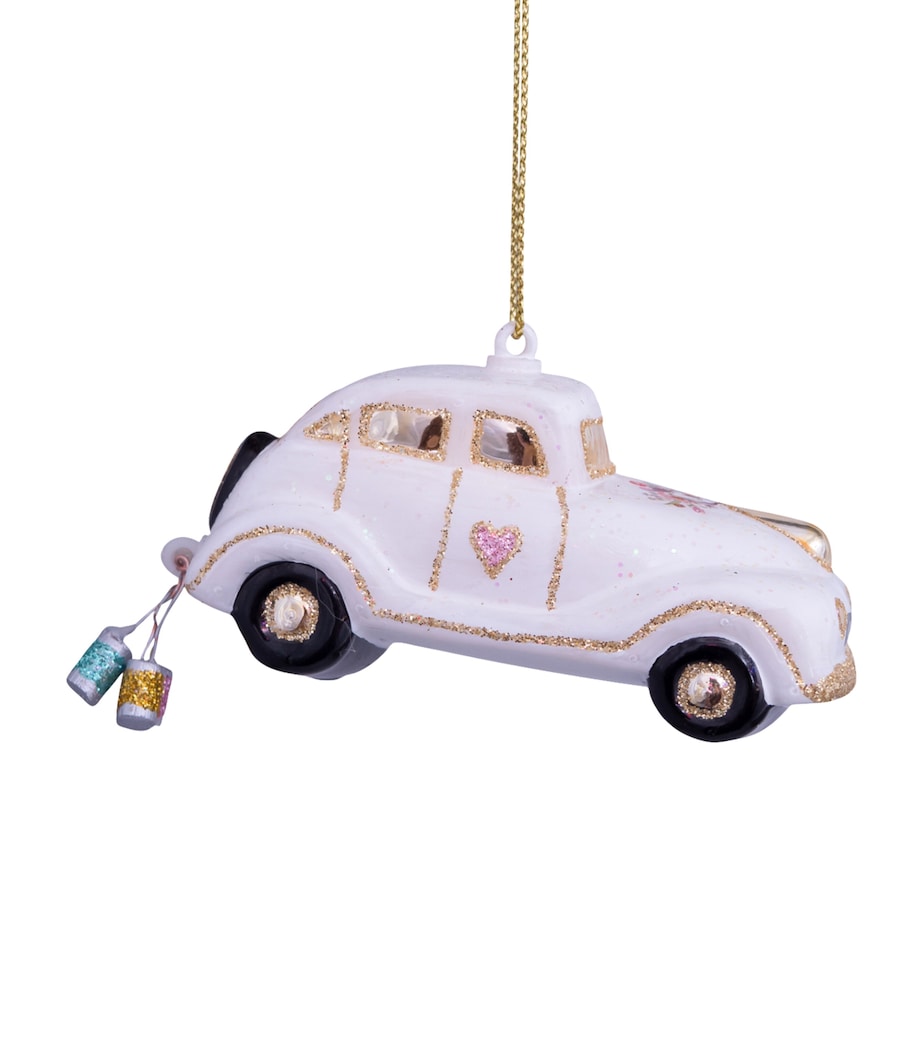 Harrods Wedding Car Tree Decoration White Image 1