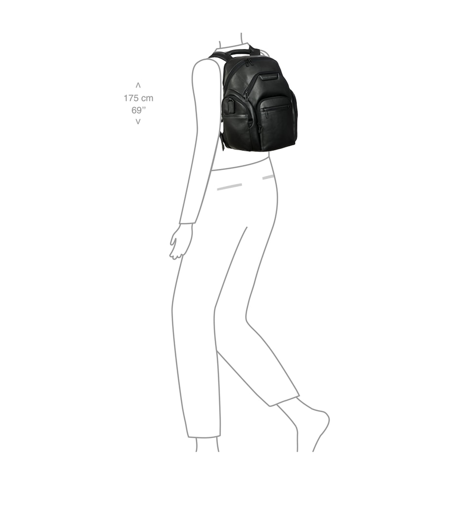 Leather Roadster Evo Backpack BLACK001 Image 7
