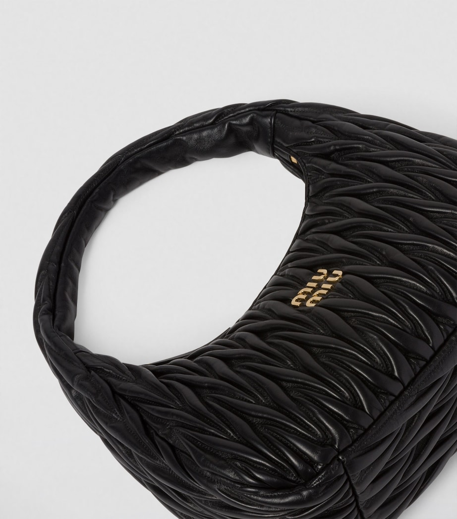 Medium Nappa Leather Wander Top-Handle Bag F0002 Image 5