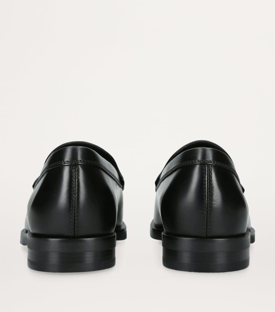 Leather Gomma Loafers BLACK Image 2