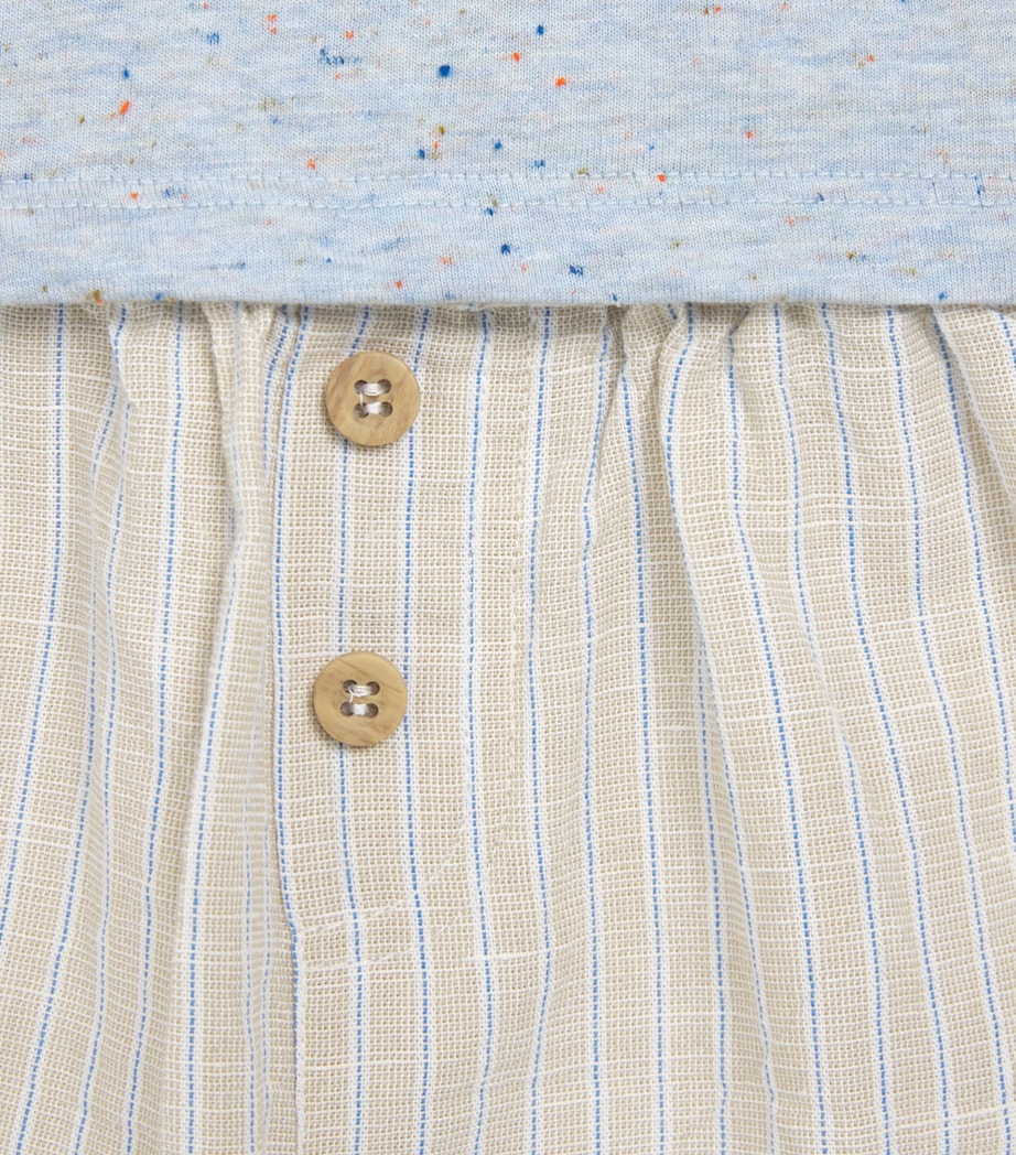 Purebaby Organic Cotton-Linen T-Shirt and Shorts Set (0-12 Months) Tacst Image 4