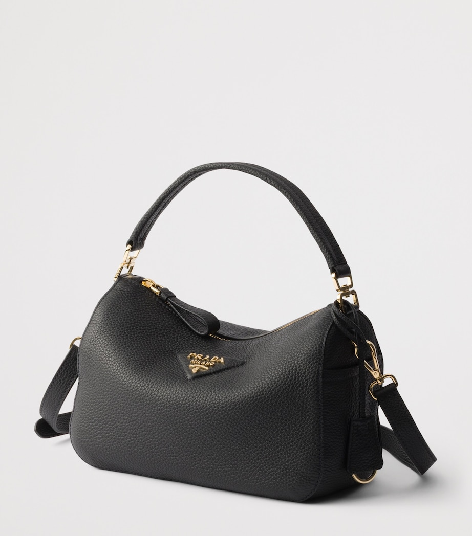 Small Leather Top-Handle Bag F0632 Image 2