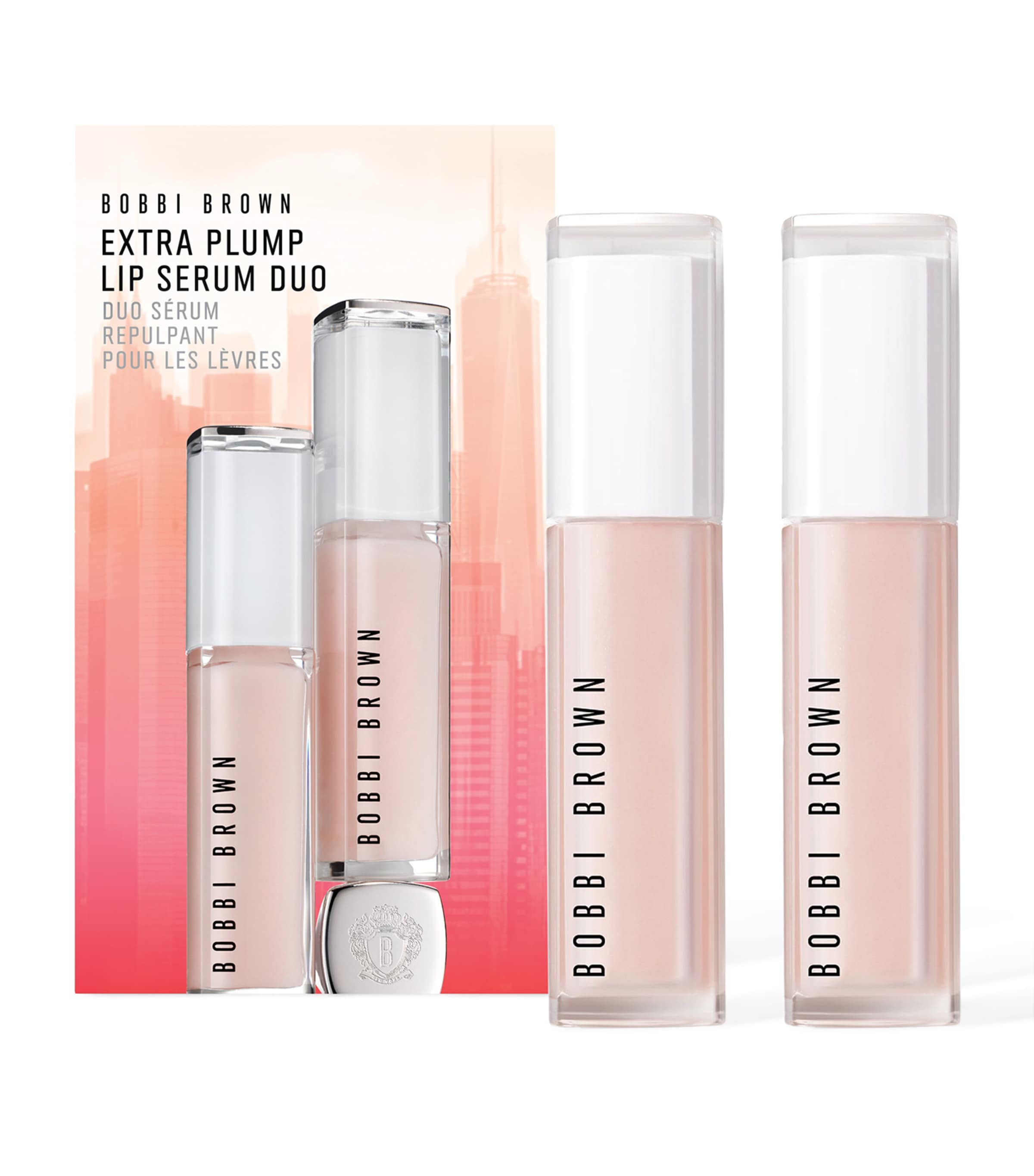 Bobbi Brown Extra Plump Lip Serum Duo In Bare Pink