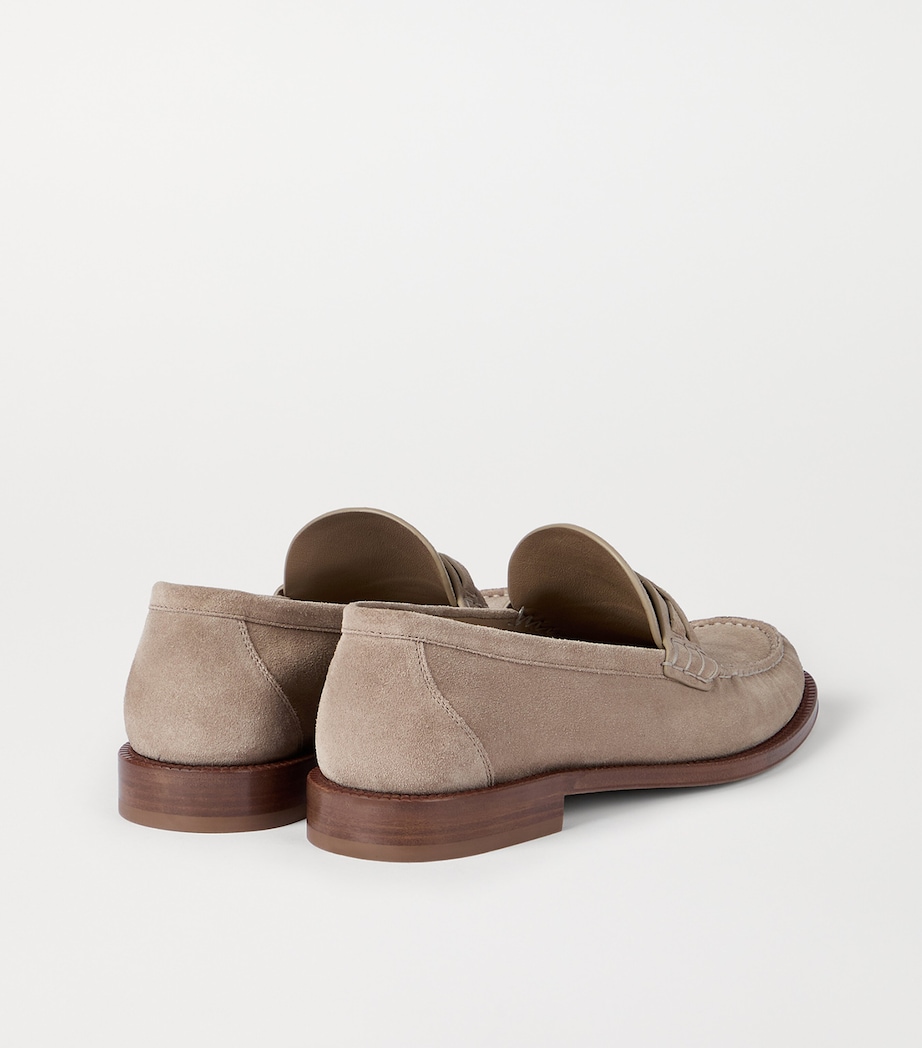 Brunello Cucinelli Suede Loafers Image 5