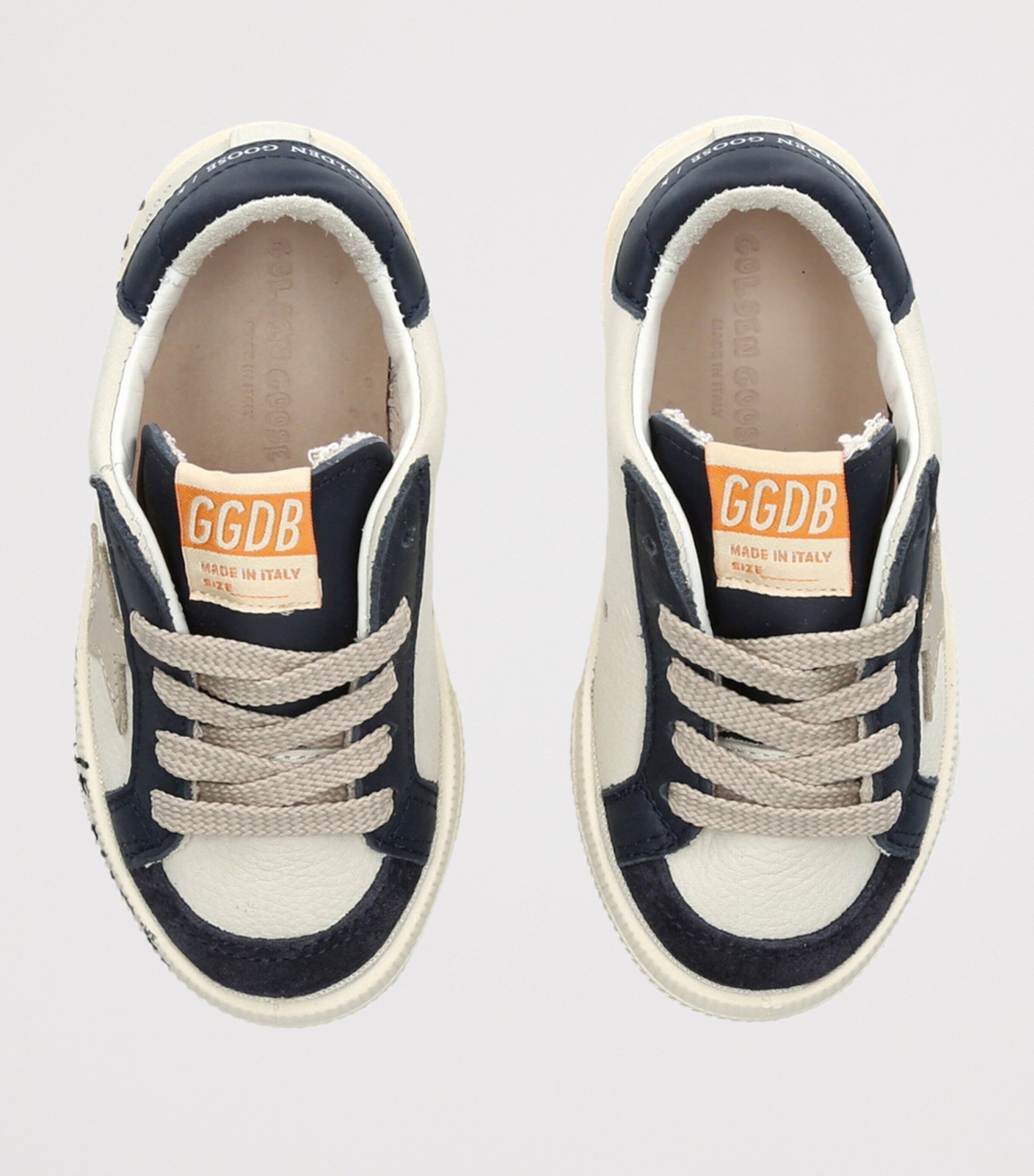 Leather May Sneakers BLUE OTHER Image 4