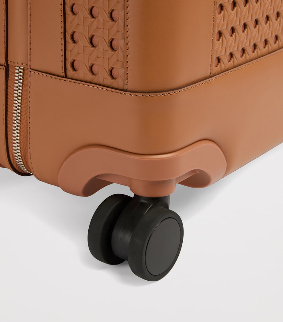 Leather Carry-On Suitcase (55cm) WALNUT Image 9