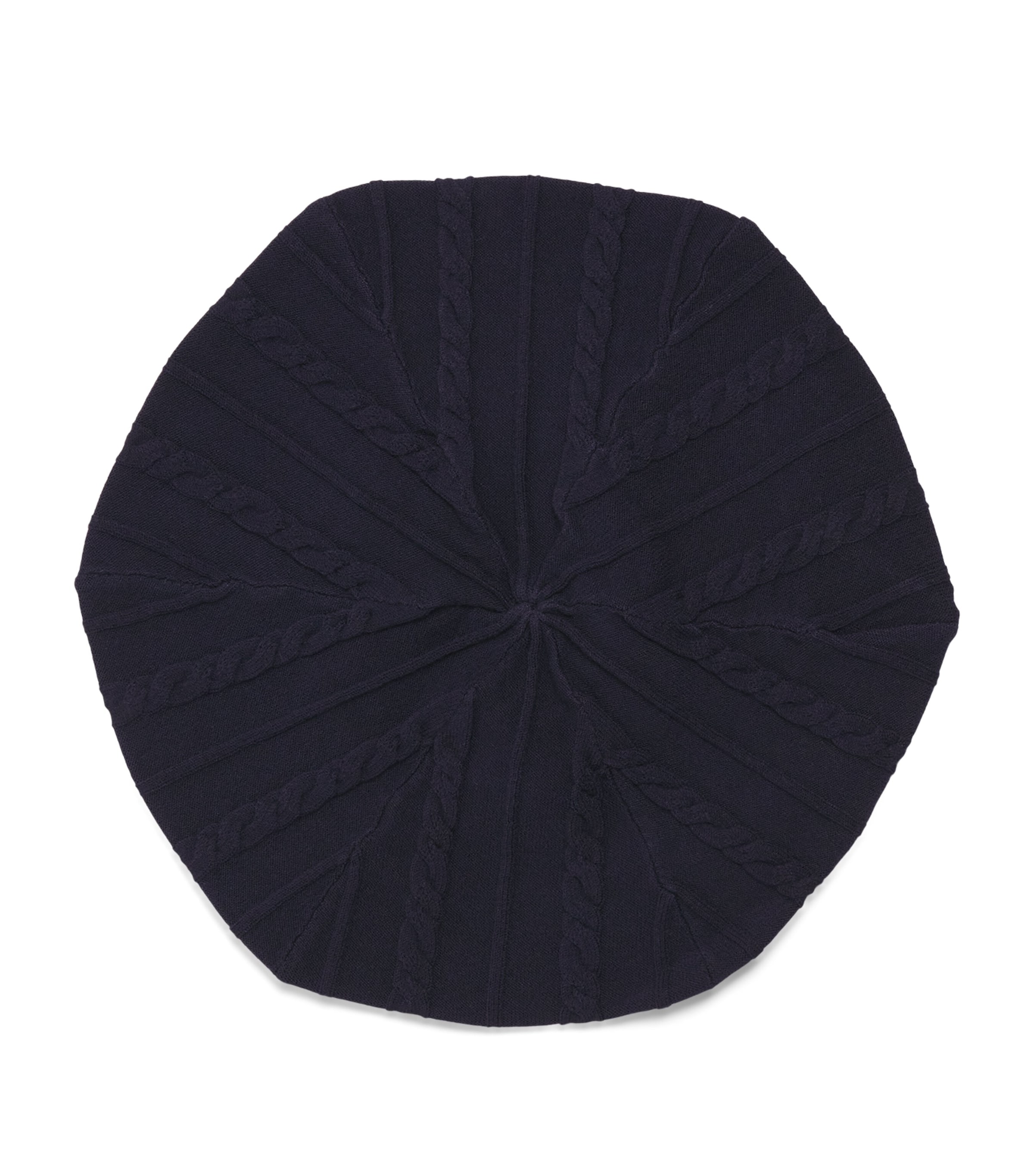 Emporio Armani Kids Cable-Knit Beanie Ic Blu Nvy Ea Image 1