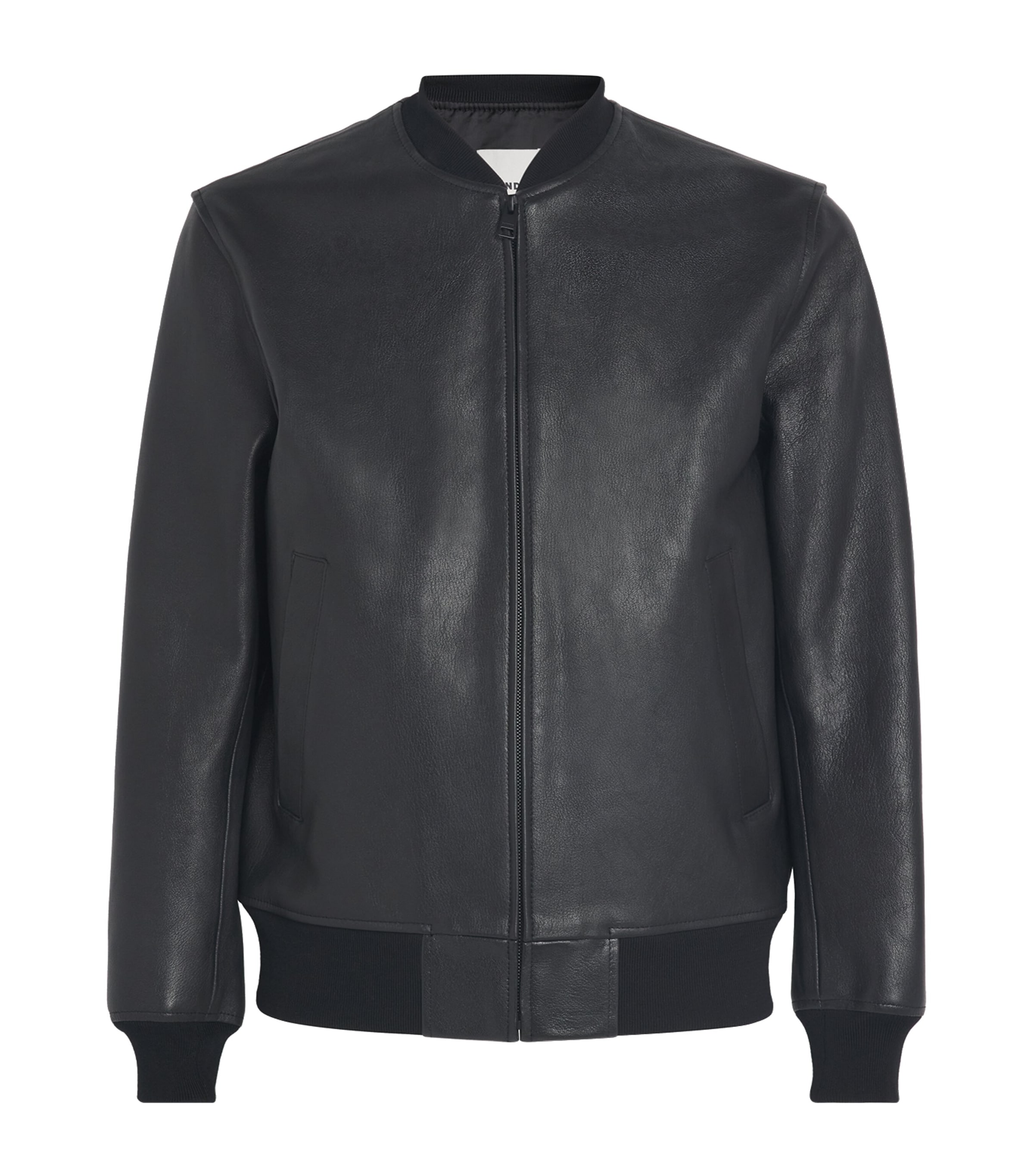 Sandro Leather Bomber Jacket