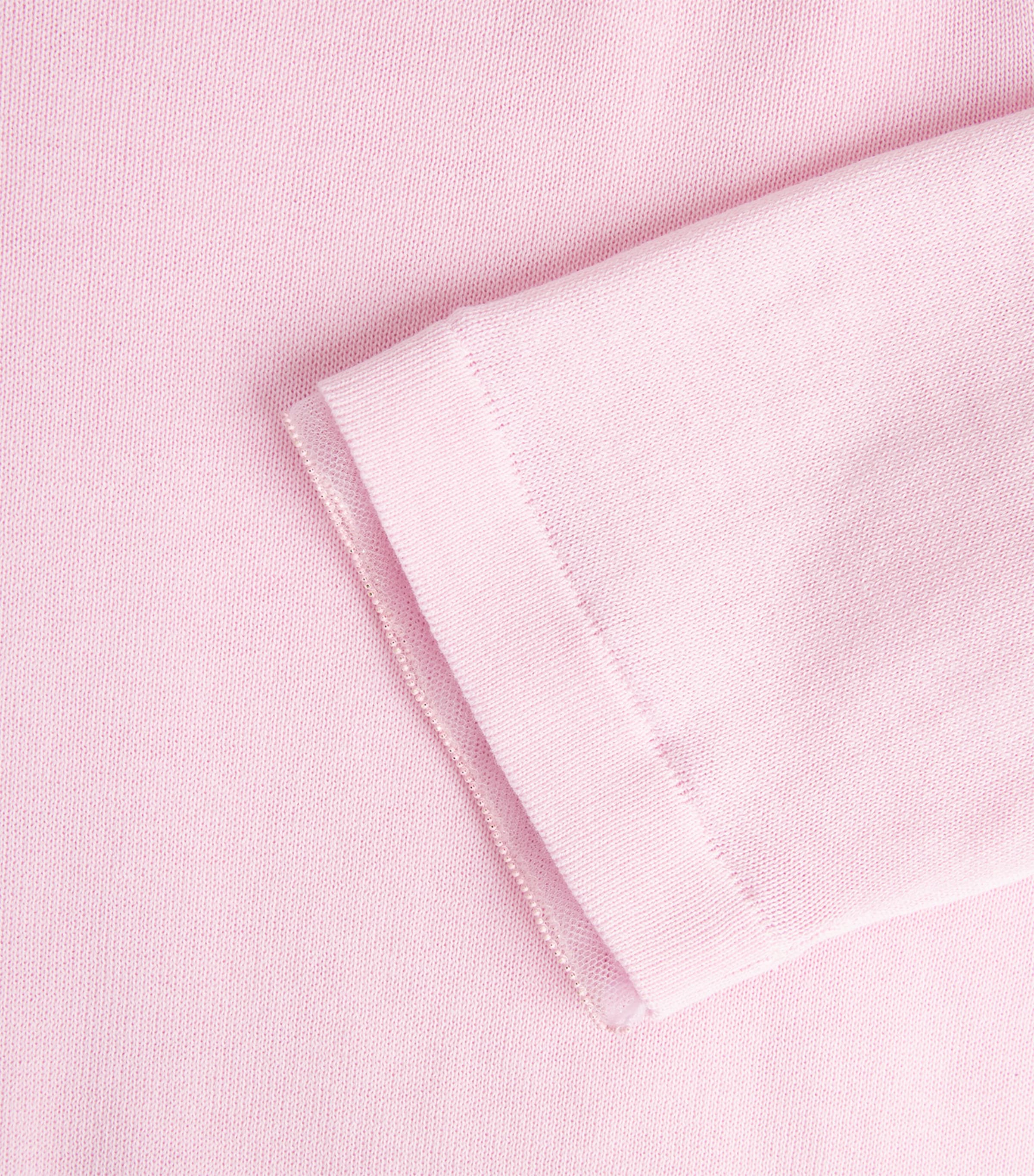 Cotton Knitted T-Shirt 2202 ROSA PETALO Image 5