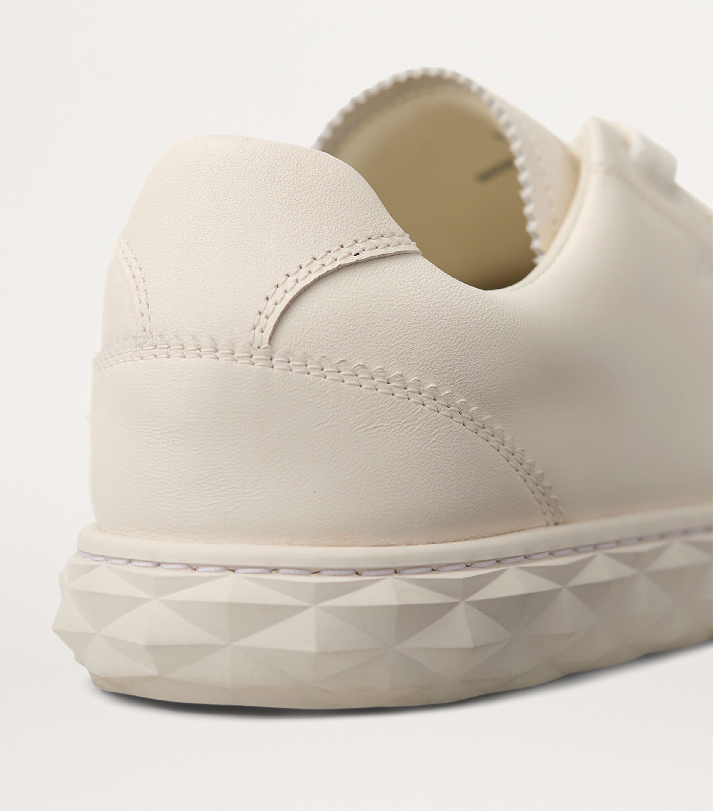 Jimmy Choo White Diamond Light Flex Leather Sneakers | Harrods HK