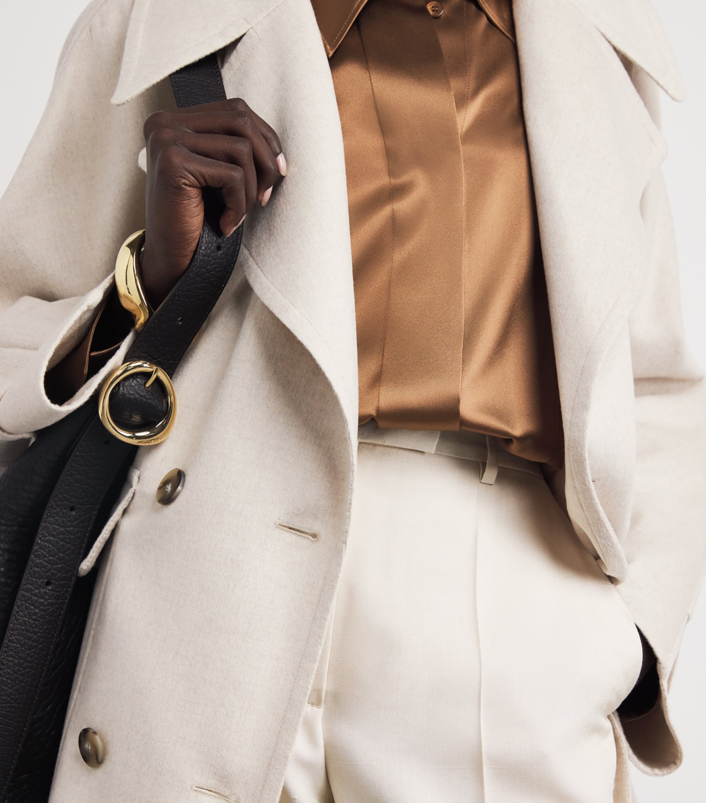 Wool-Silk Menas Jacket MARBLE MELANGE Image 6