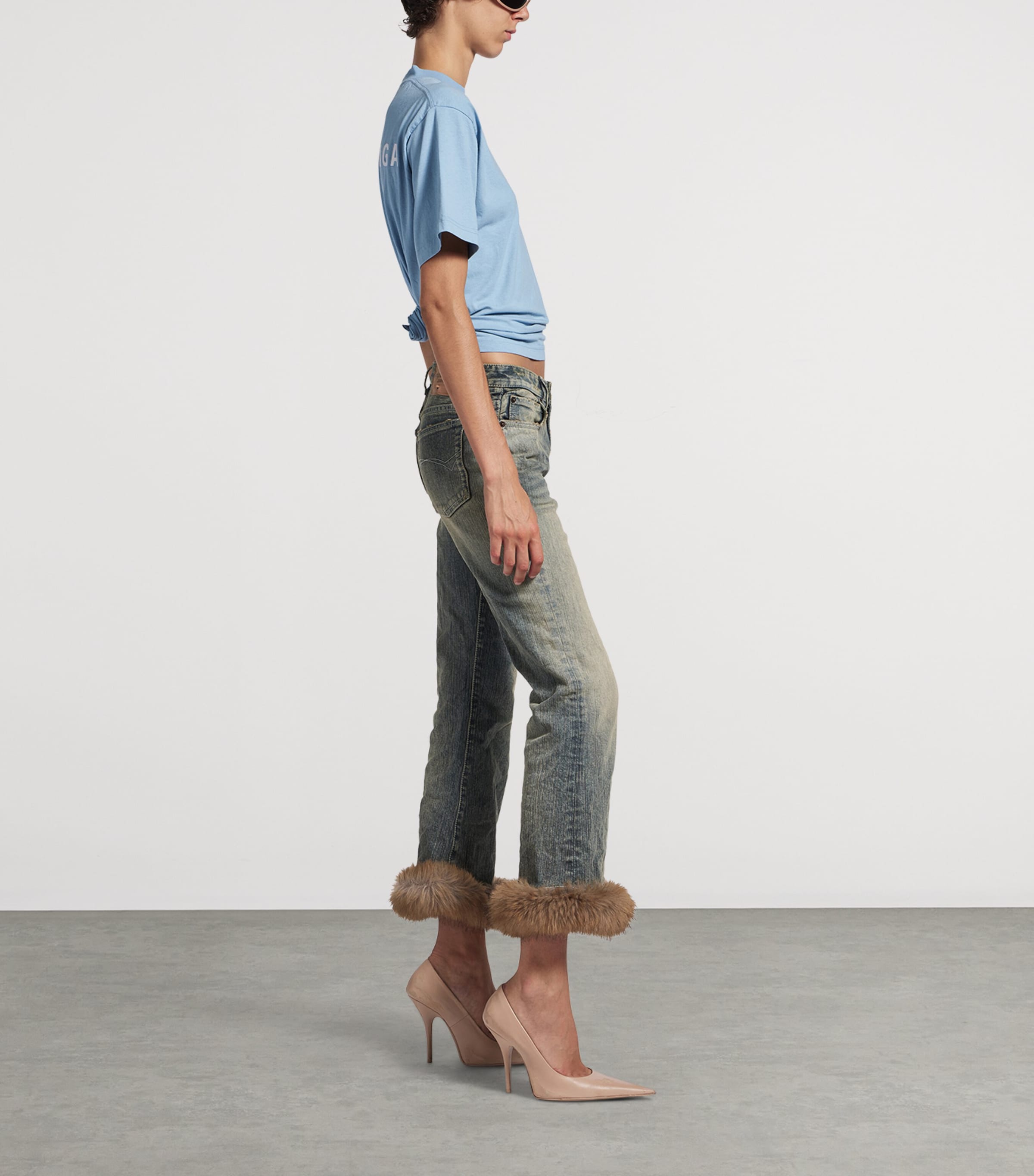 Cotton Embroidered T-Shirt 4773 Image 4