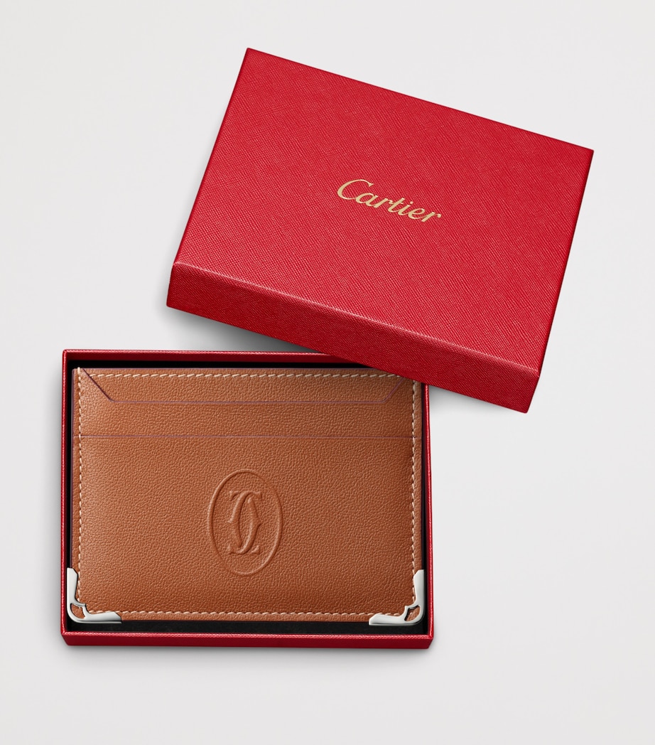 Cartier Leather Must de Cartier Card Holder Caramel Image 4
