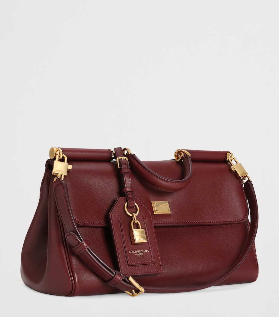 Leather My Sicily Bag 80346-BORDEAUX Image 2