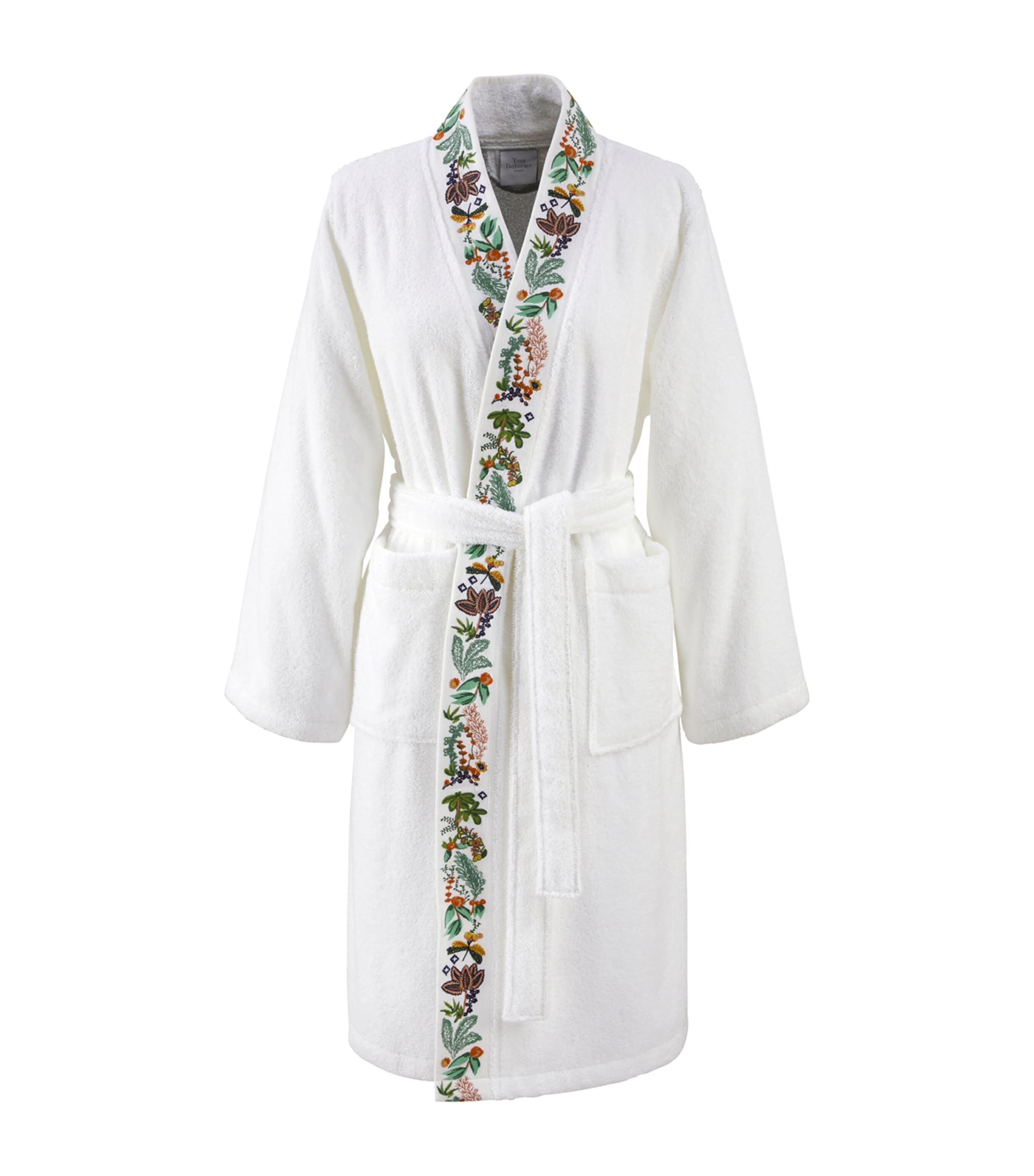 Yves Delorme Cotton-modal Jardin Bathrobe