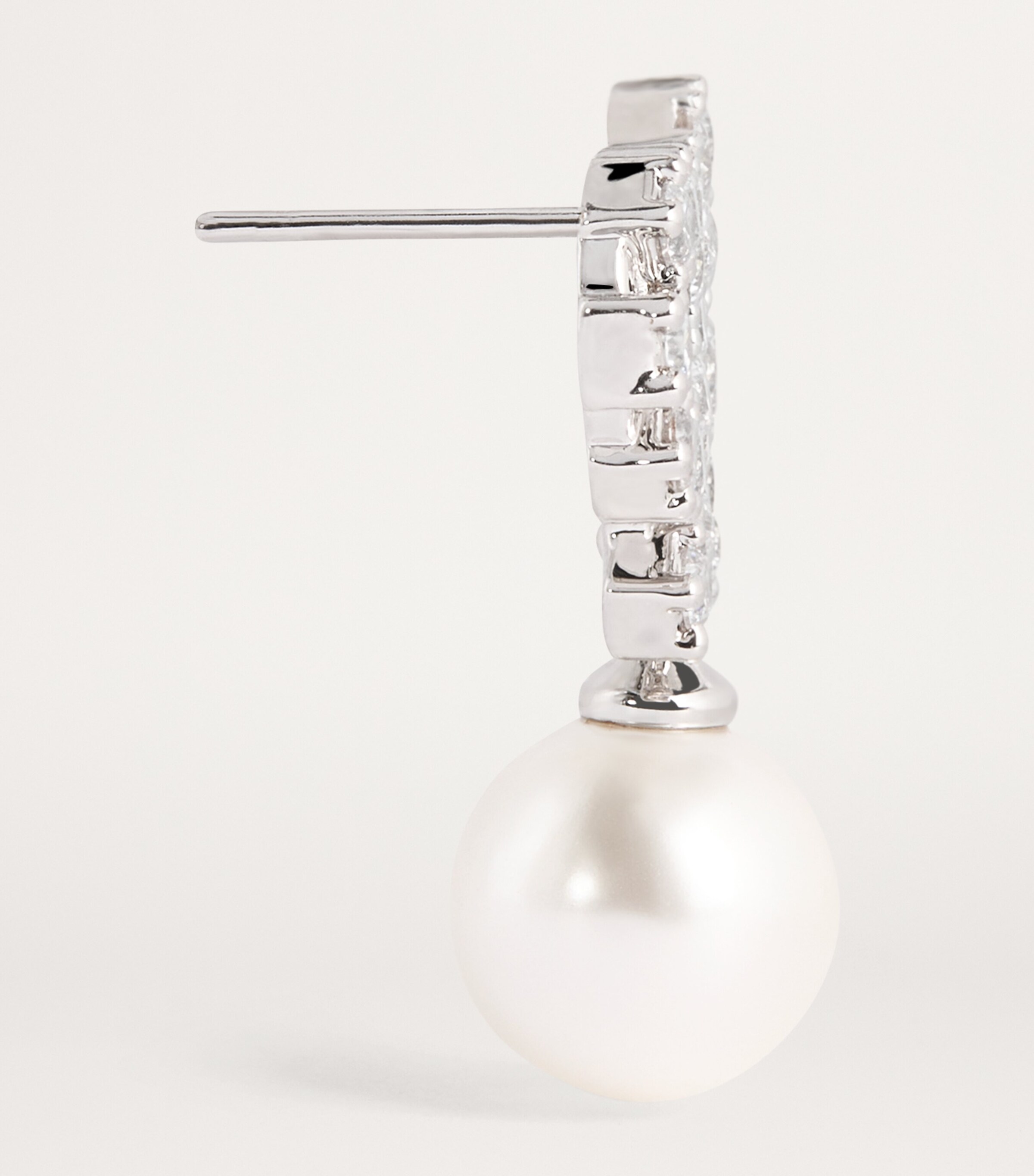 【SELF-PORTRAIT】耳元で揺れる♪マイクロボウピアス Self-Portrait Faux Pearl Micro Bow Earrings | Harrods US