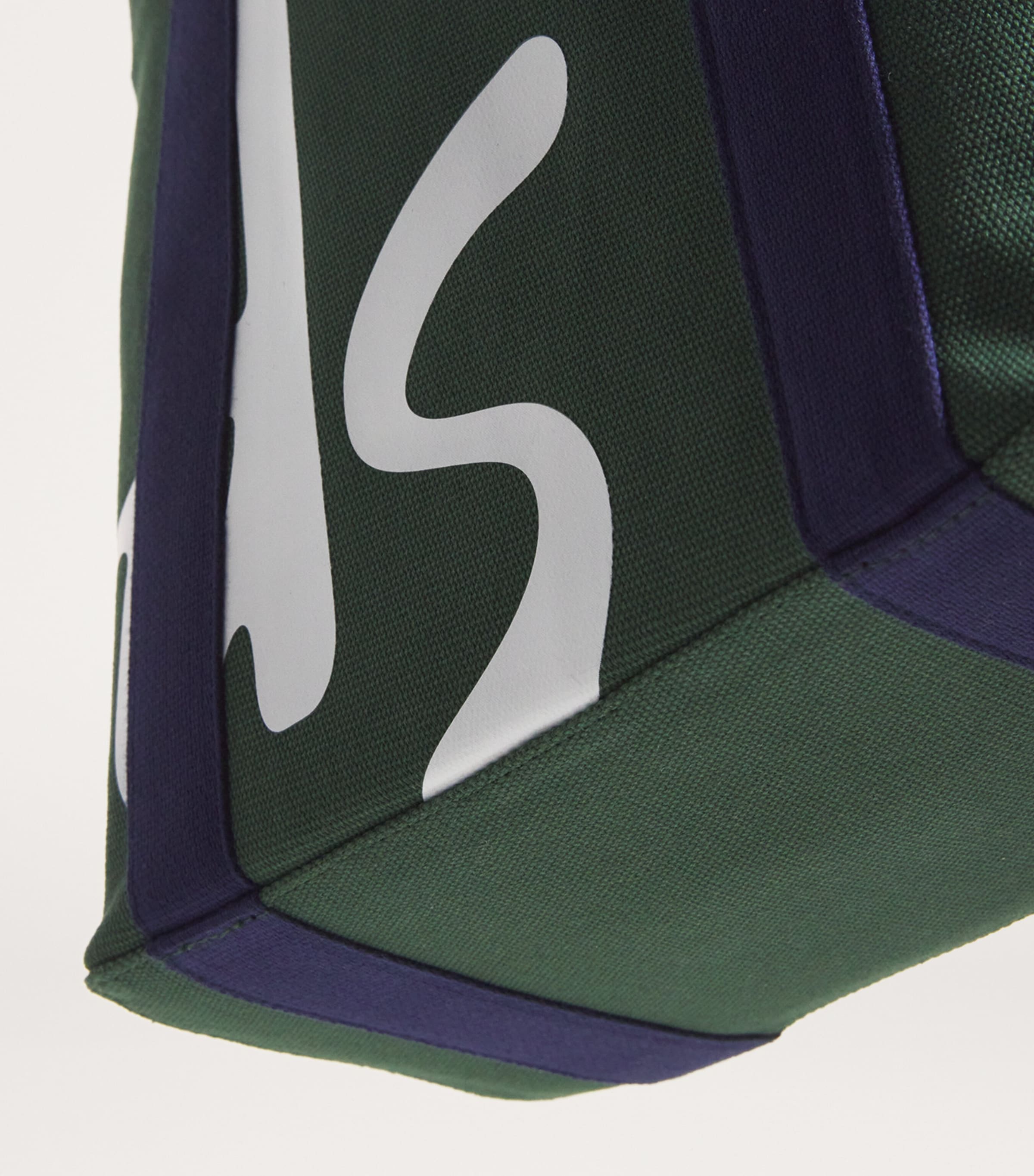 Mini Cotton Logo Tote Bag DARK GREEN Image 4