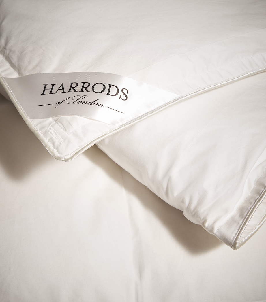 A1 Grade 100% Hungarian Goose Down Super King Duvet (13.5 Tog) WHITE Image 5