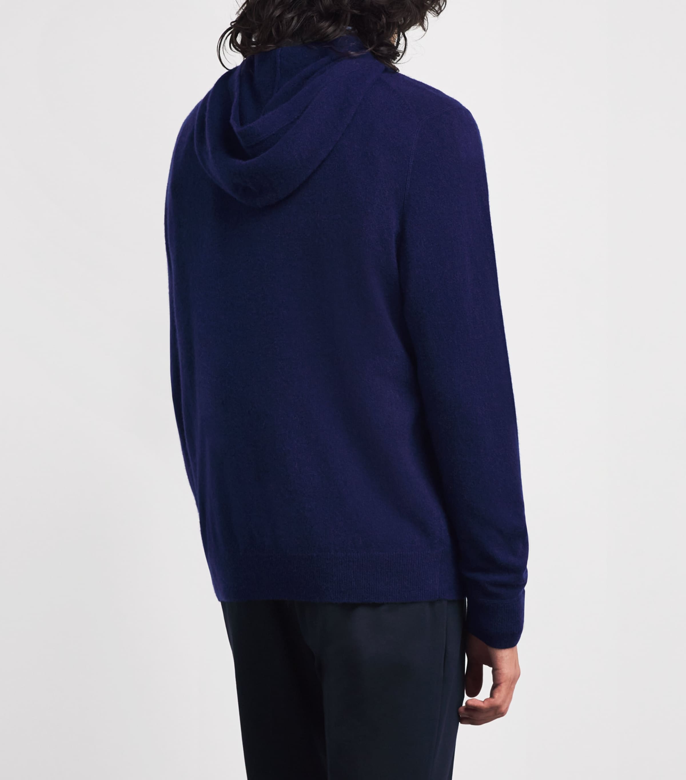 Cashmere Hoodie REFINED NAVY Image 4