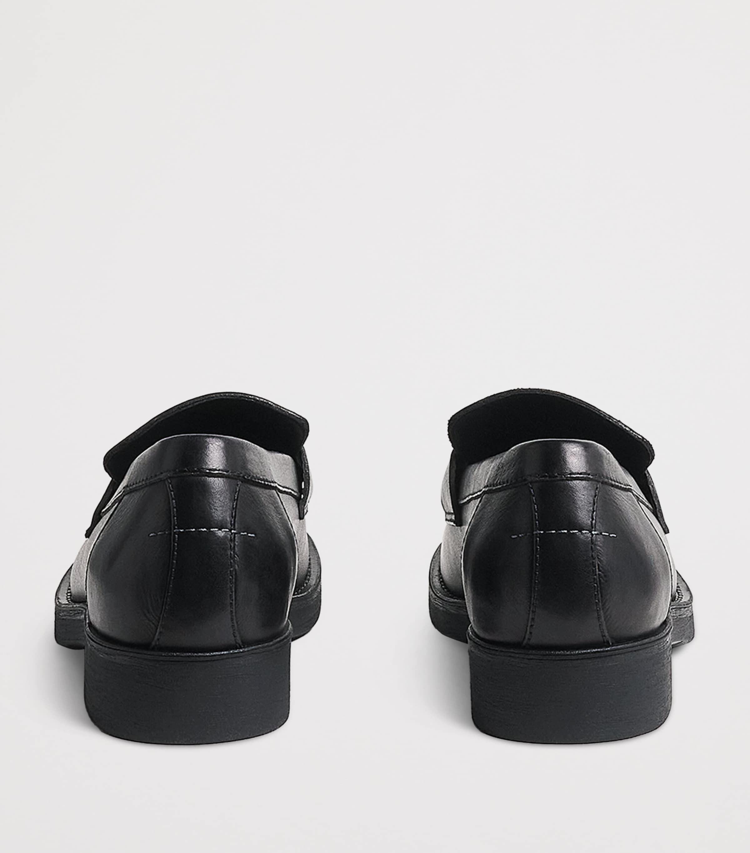 Leather City Biker Loafers T8013 Image 4