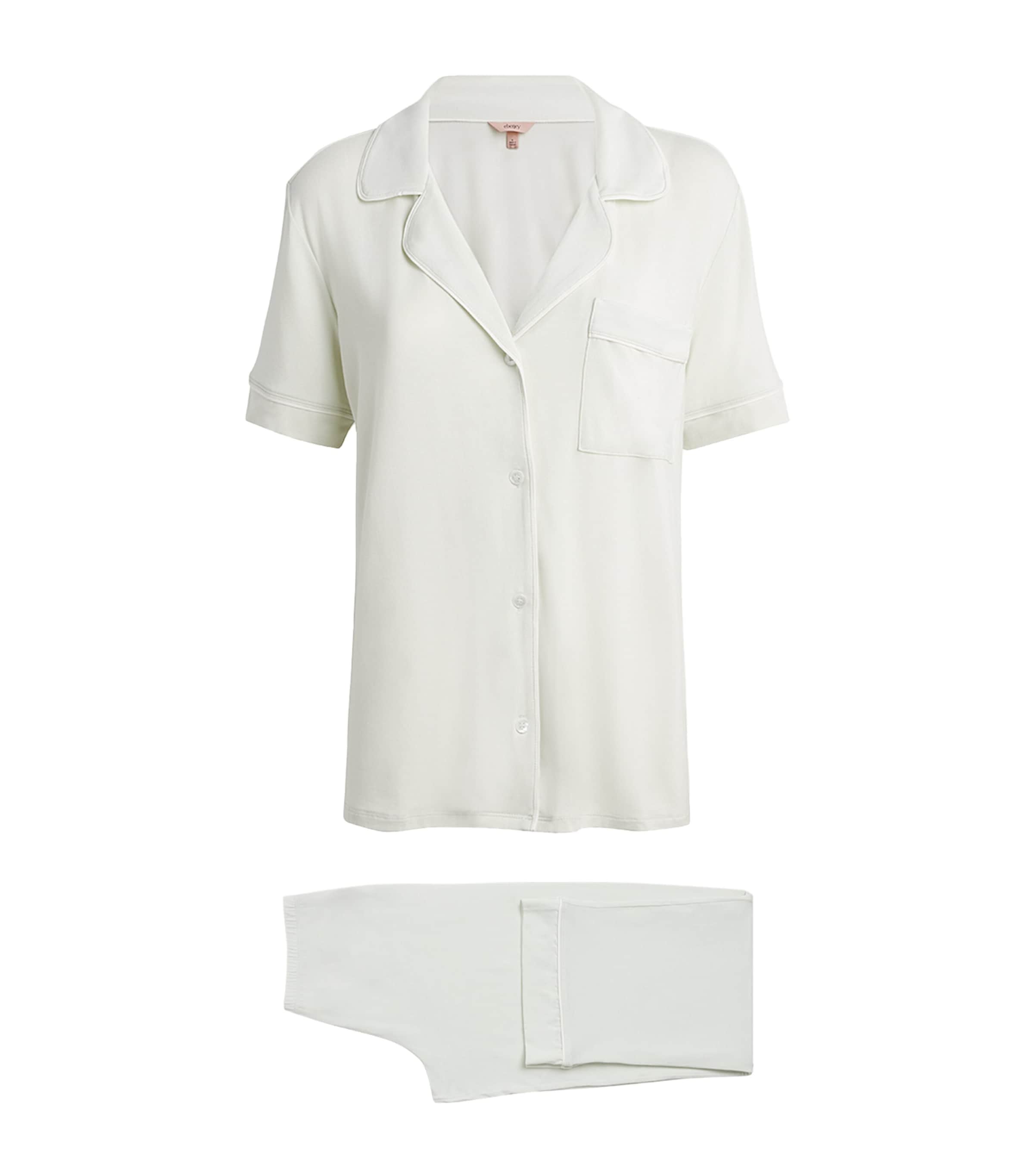 Eberjey Womens Gisele Pyjama Set Sfiv Seafoam/iv Image 1