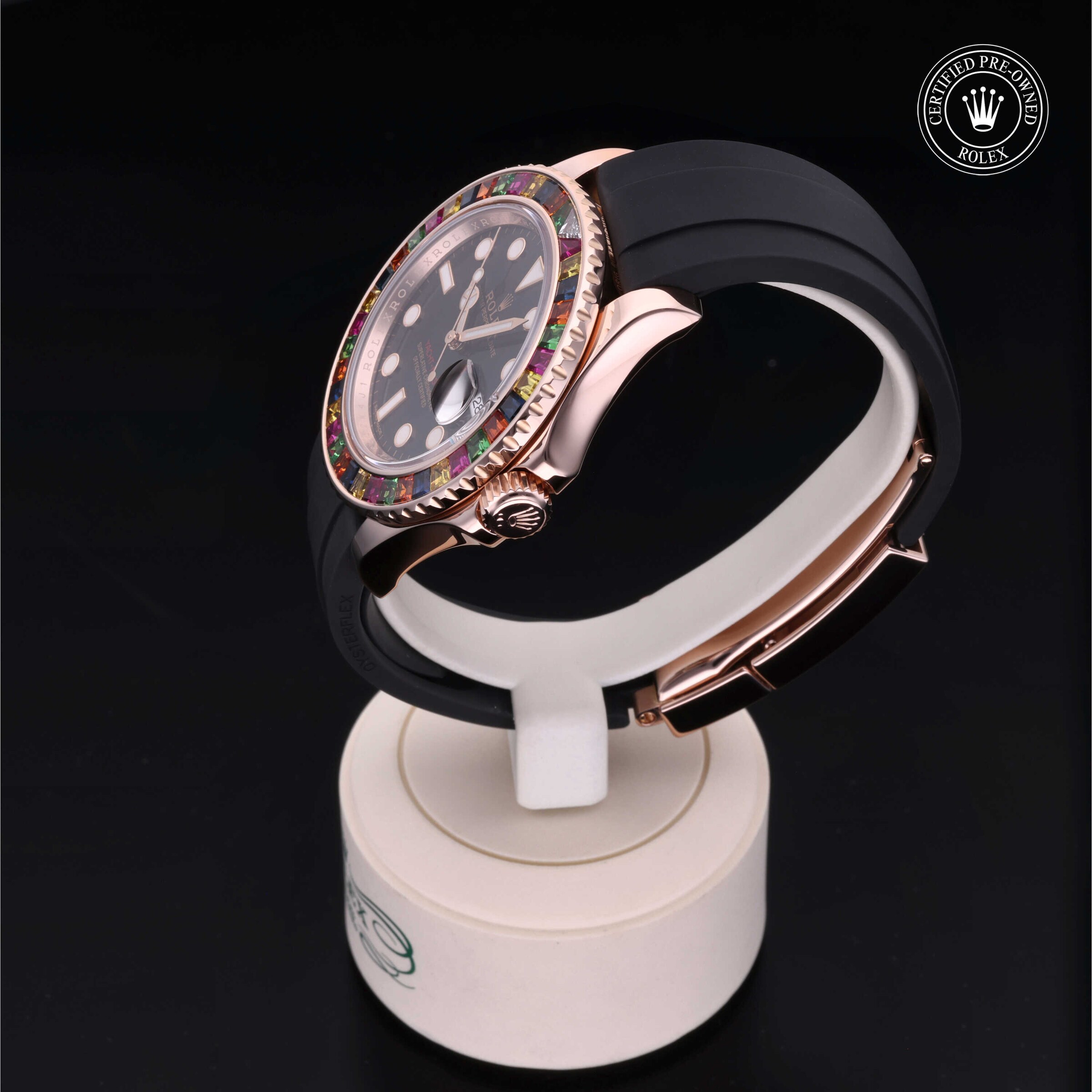 Model image: rolex-certified-pre-owned-Oyster Perpetual Yacht-Master-40mm-18ct Everose Gold-2010s-M116695SATS-0002 thumbnail 1