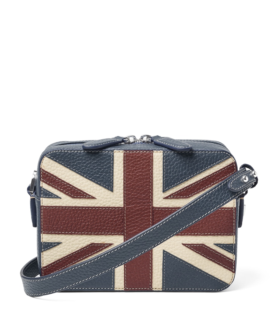 Leather Union Flag Camera Bag BRIT Image 1
