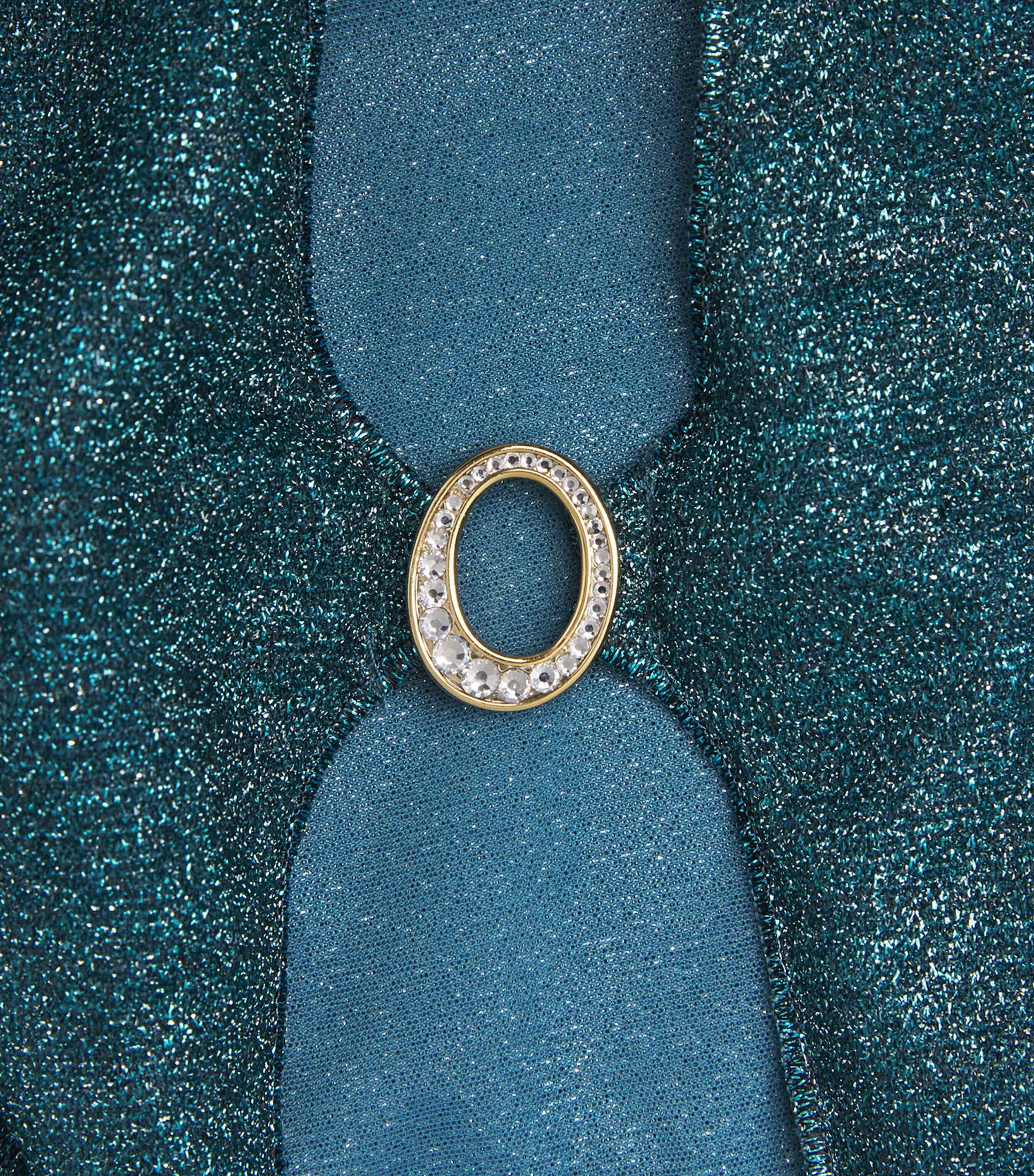 Halterneck Lumière Top PEACOCK Image 5