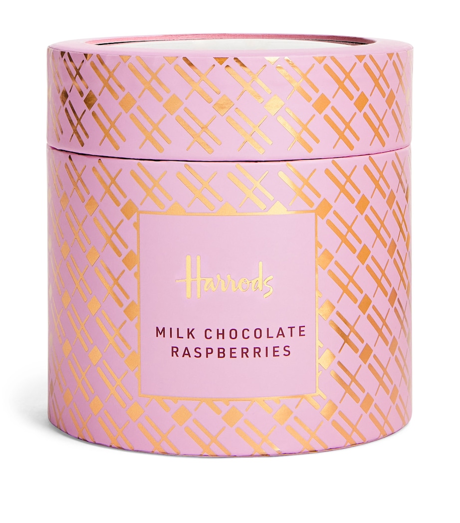 Harrods Milk Chocolate Raspberries (270g) Image 1