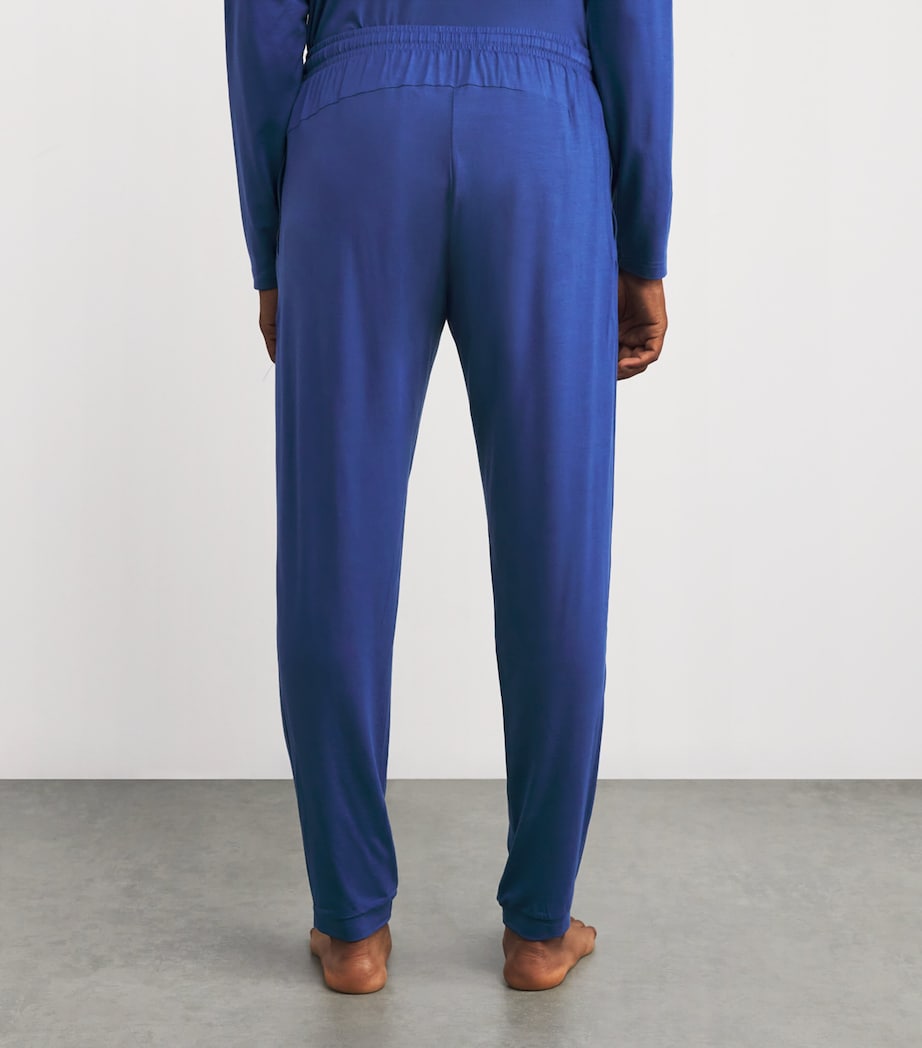 Micromodal Basel Sweatpants BLUE Image 4