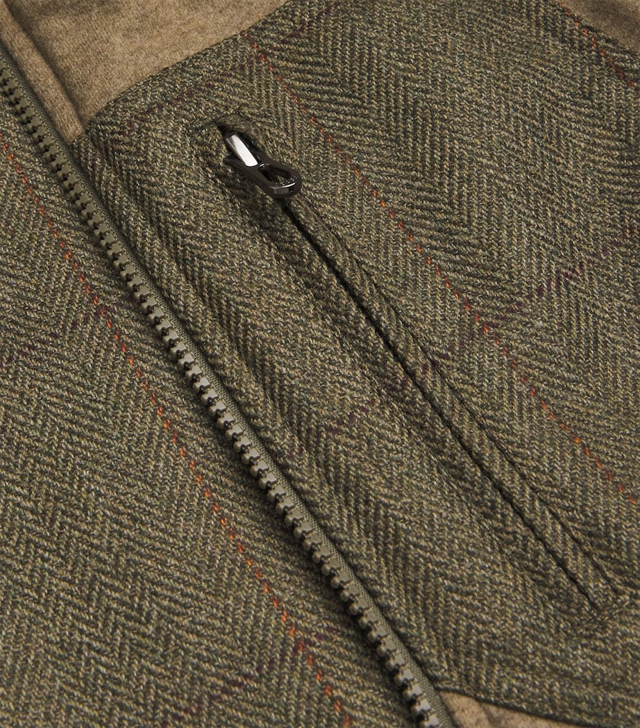 Reversible Padded Explorer Gilet BRONZE OLIVE Y51 Image 5