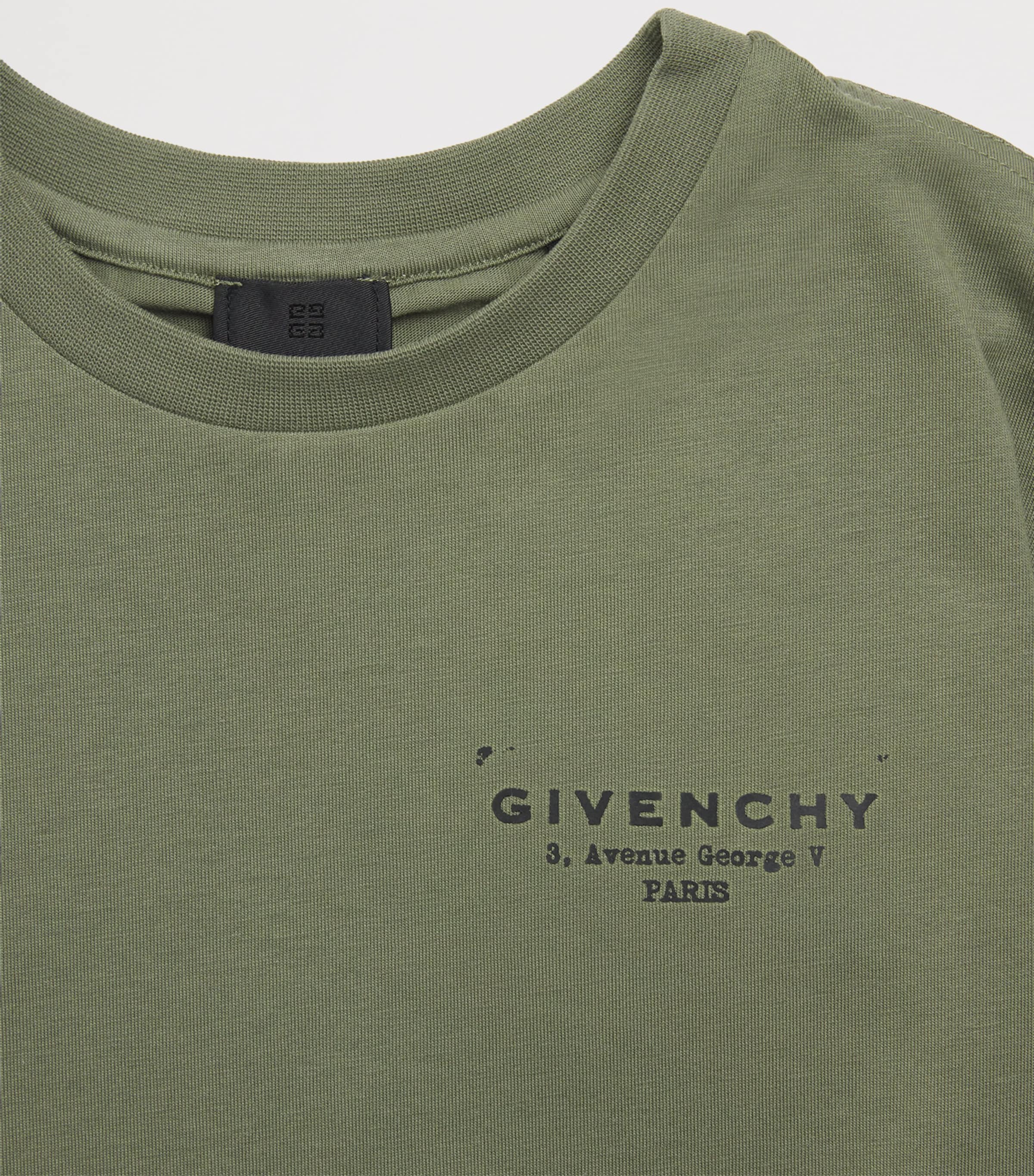 Cotton Logo T-Shirt (4-12 Years) H31075/645KHAKI Image 3