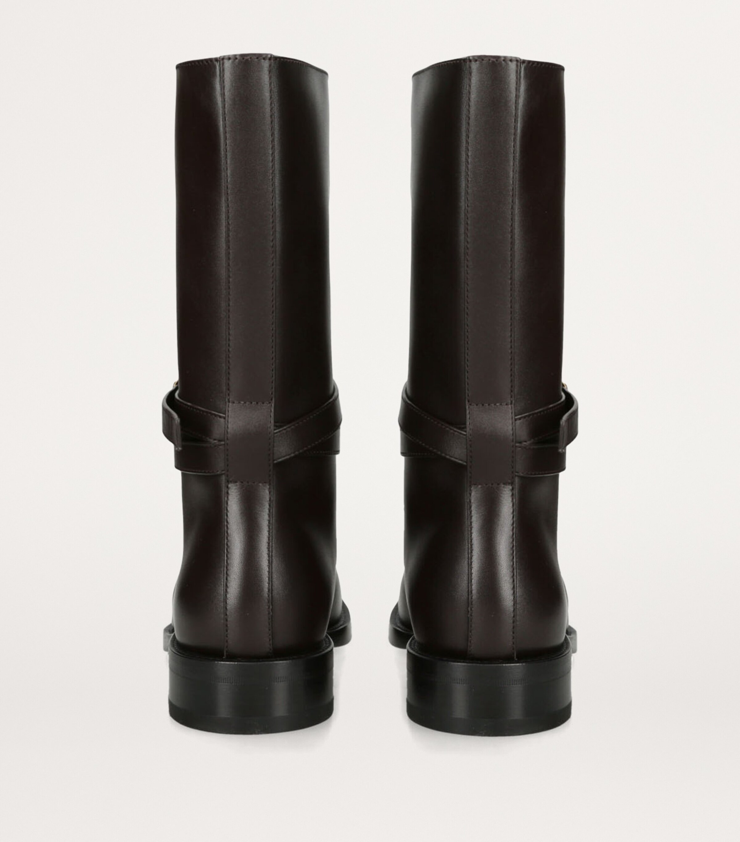 Jodhpur Leather Boots 20 DARK BROWN Image 2