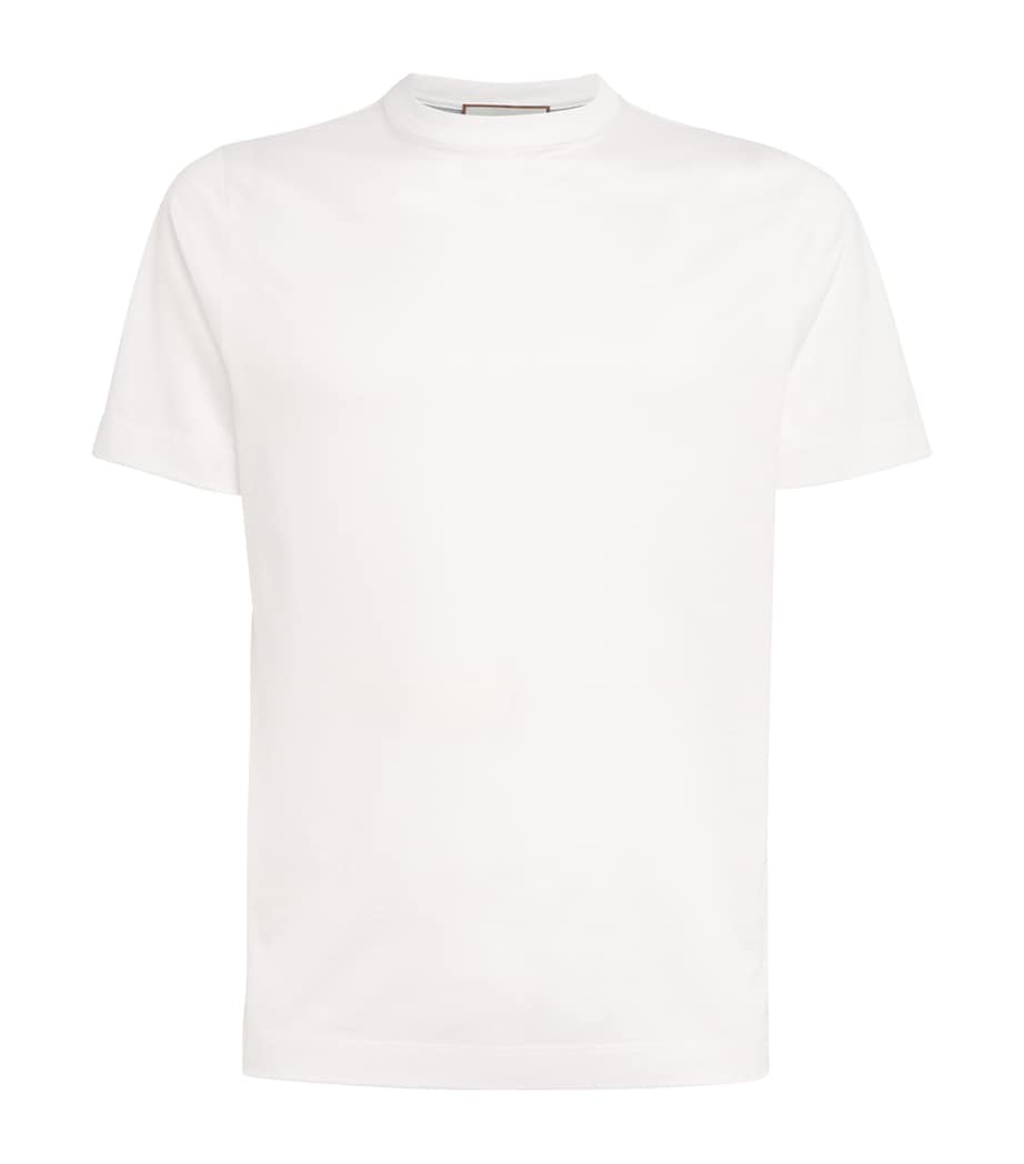 Cotton Double-Neck T-Shirt 1 Image 1