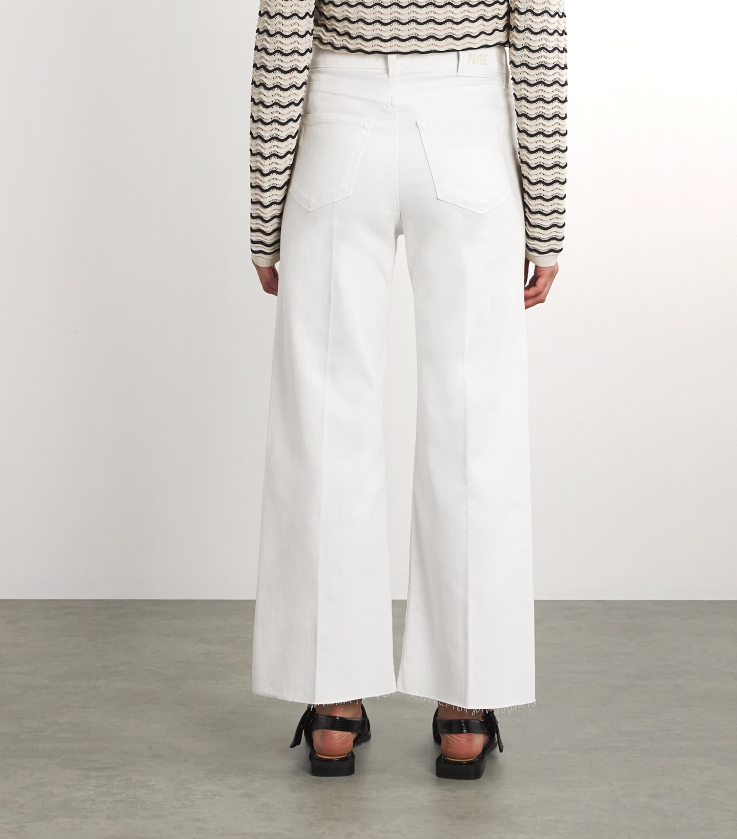 Anessa Wide-Leg Jeans  CRISP WHITE Image 4