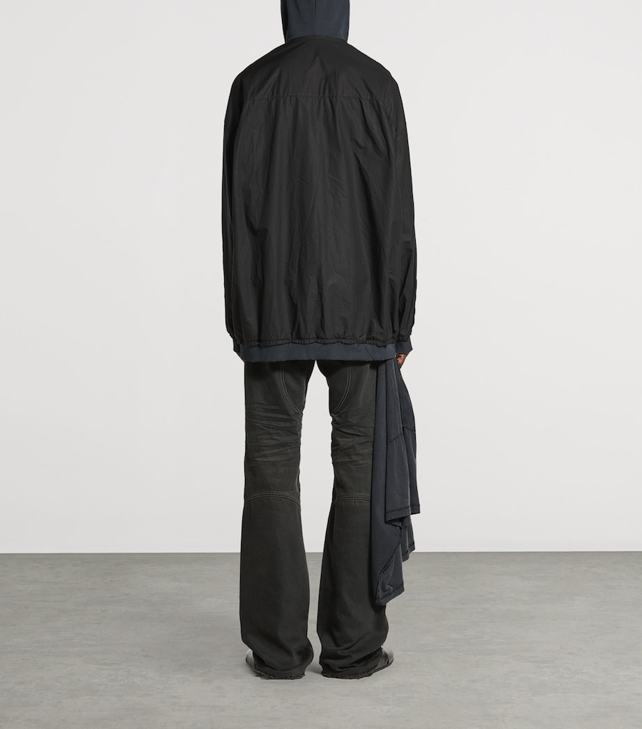 Hooded Distressed Shirt 1000 Image 5