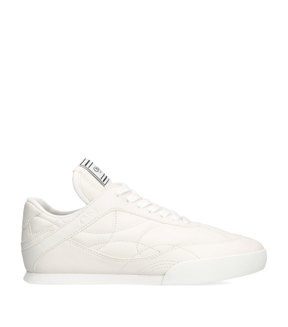 Leather Kick Low-Top Sneakers WINTER WHT Image 1
