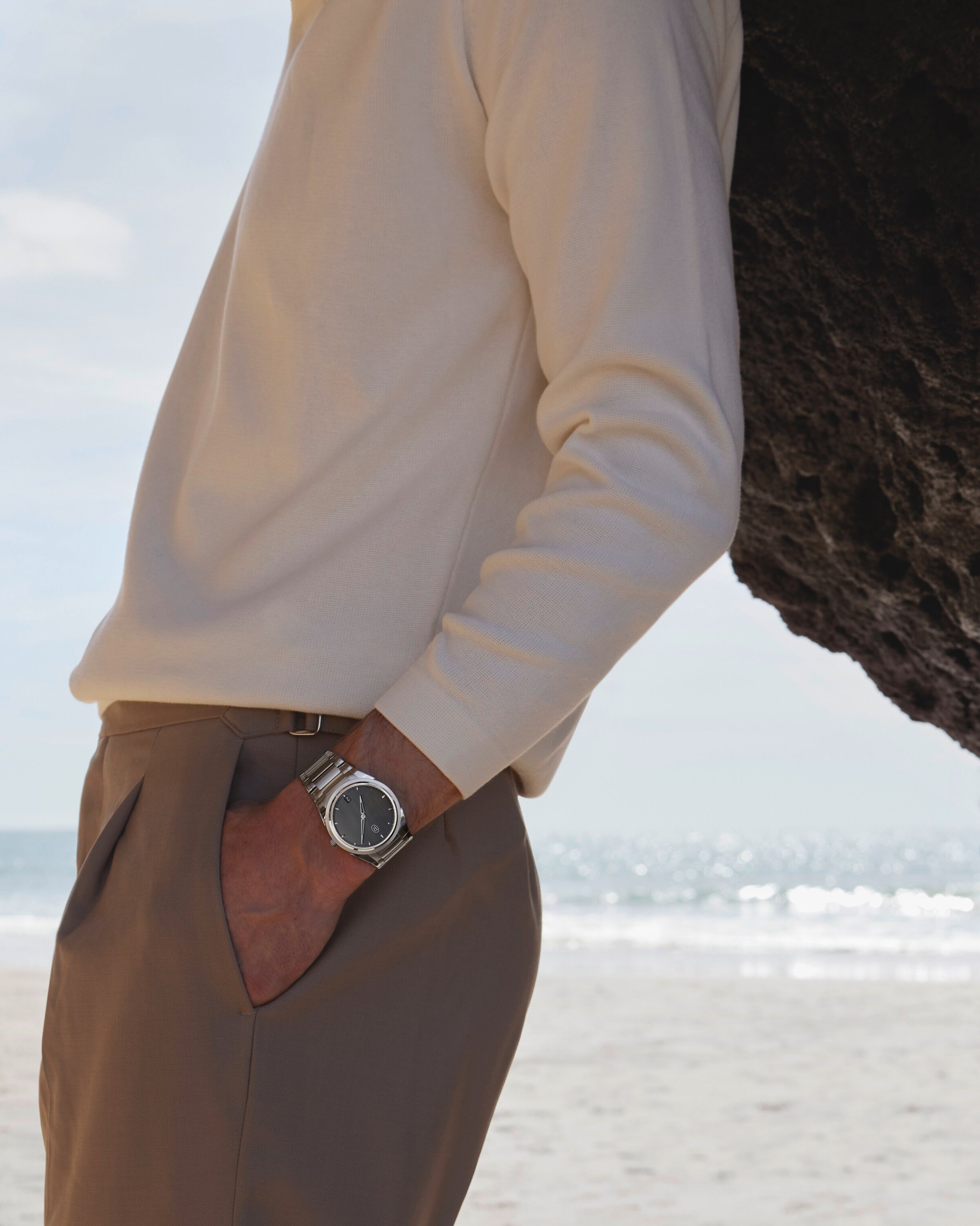 Stainless Steel TONDA PF Micro-Rotor Watch 40mm GREY Image 10