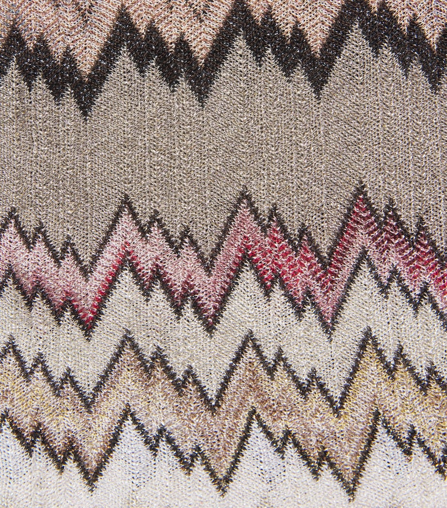 Knitted Snake Sleeveless Top SM9Y3 MULTI W WHITE Image 5