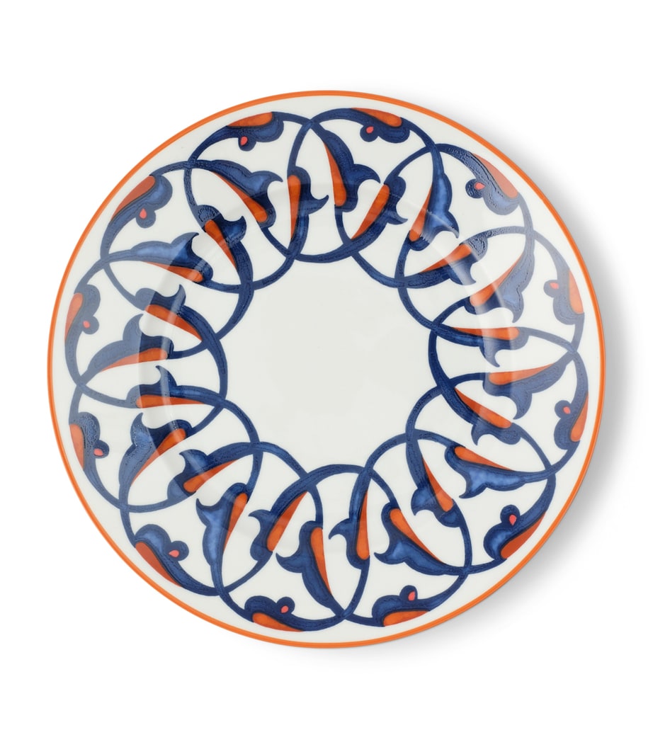 x Ginori 1735 Porcelain Anatolia Dinner Plate (26.5cm) WHITE Image 1
