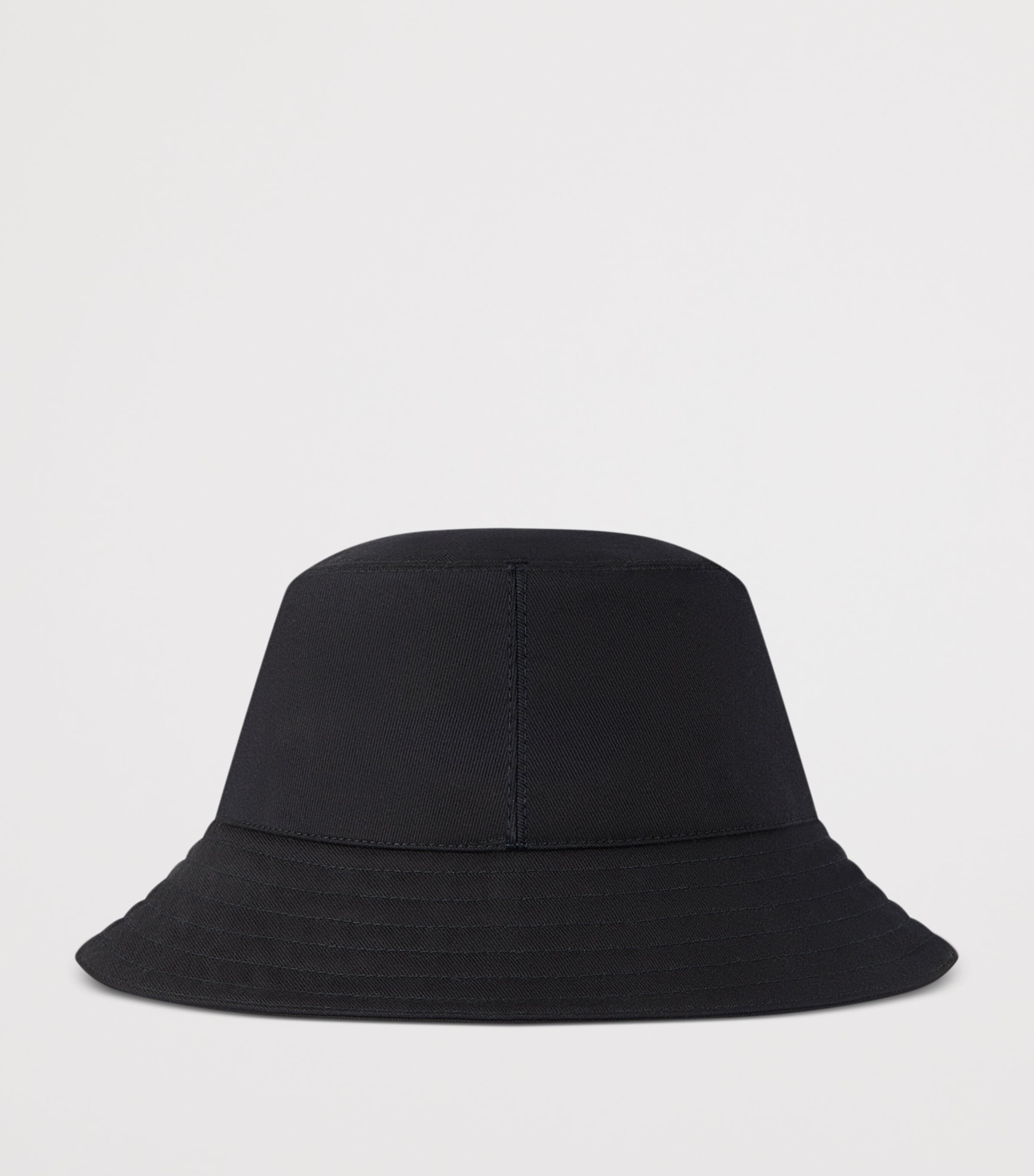 Twill Logo Bucket Hat BLACK Image 2